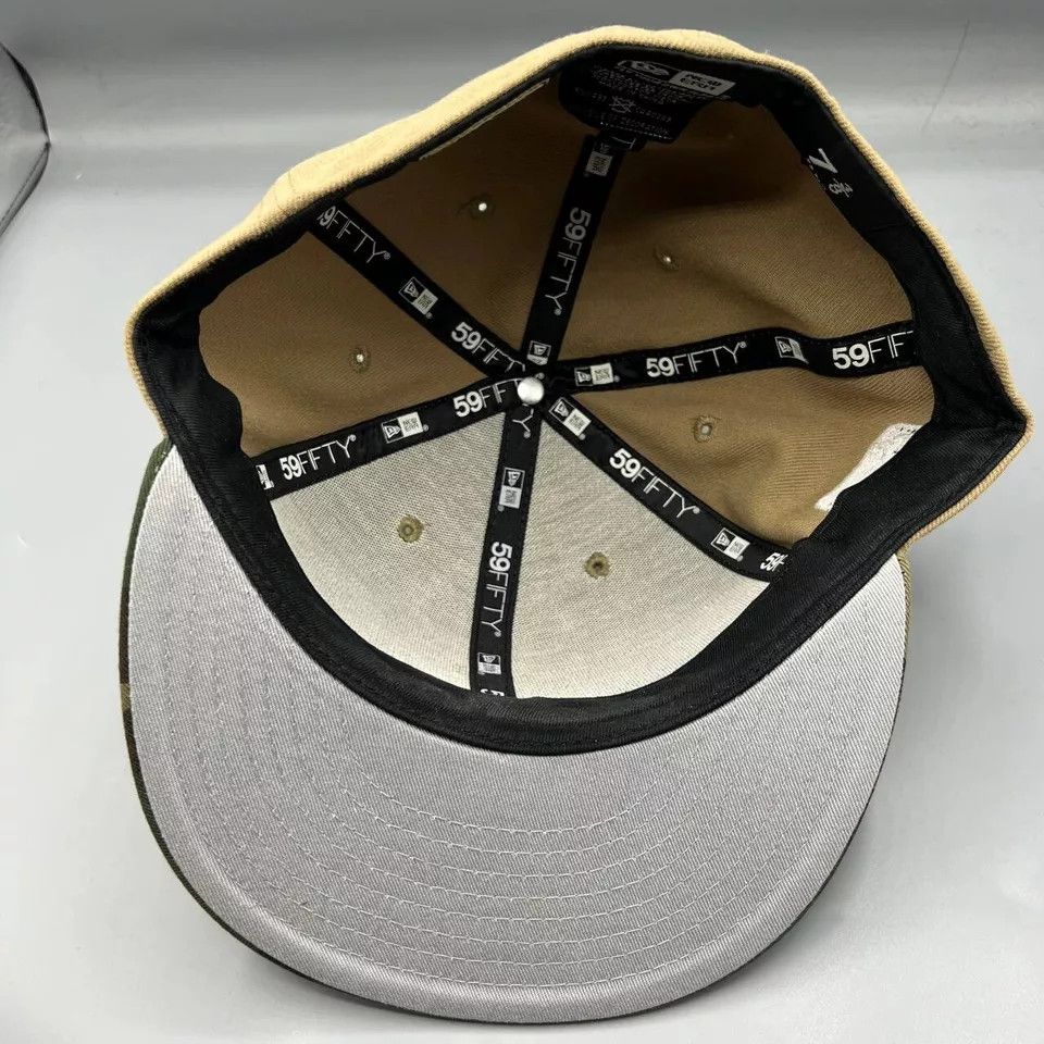 New Era Chicago Bulls Windy City Hat Men 7 3/8 Brown Camo Fitted Cap Size ONE SIZE - 6 Thumbnail