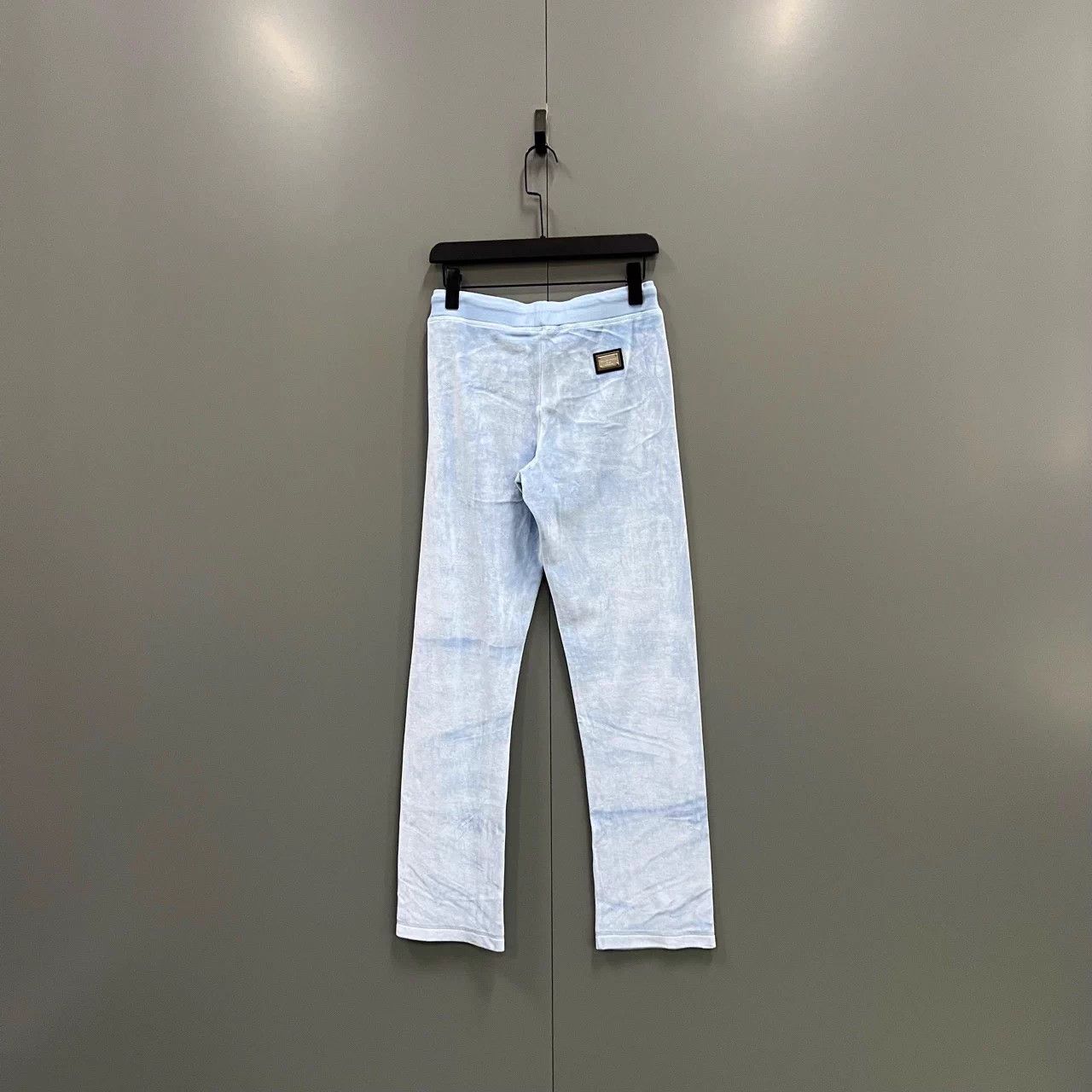 Philipp Plein PHILIPP PLEIN light blue velvet rhinestone set M 95new Size M / US 6-8 / IT 42-44 - 8 Thumbnail