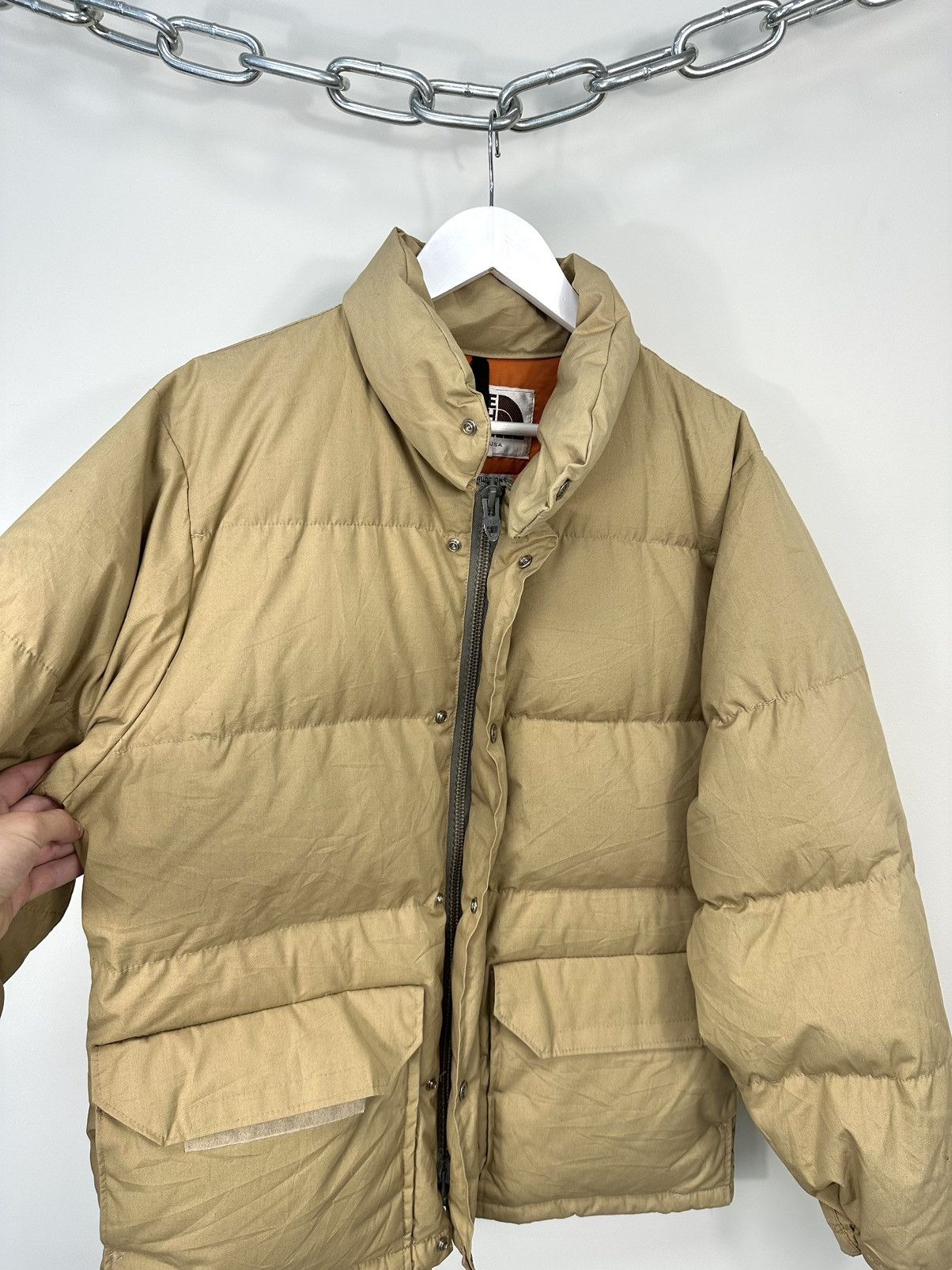 The North Face Vintage 80s The North Face Brown Tag Nuptse Puffer Jacket Size US M / EU 48-50 / 2 - 8 Thumbnail