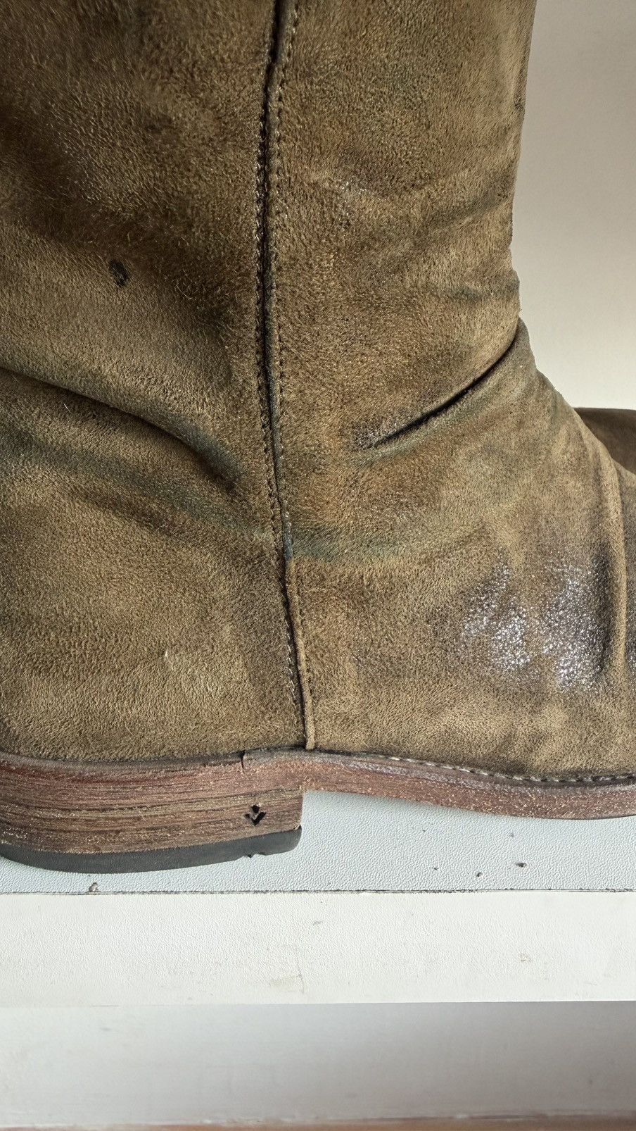 John Varvatos John Varvatos Sharpei Morrison suede leather boots 7.5 Size US 7.5 / EU 40-41 - 5 Thumbnail