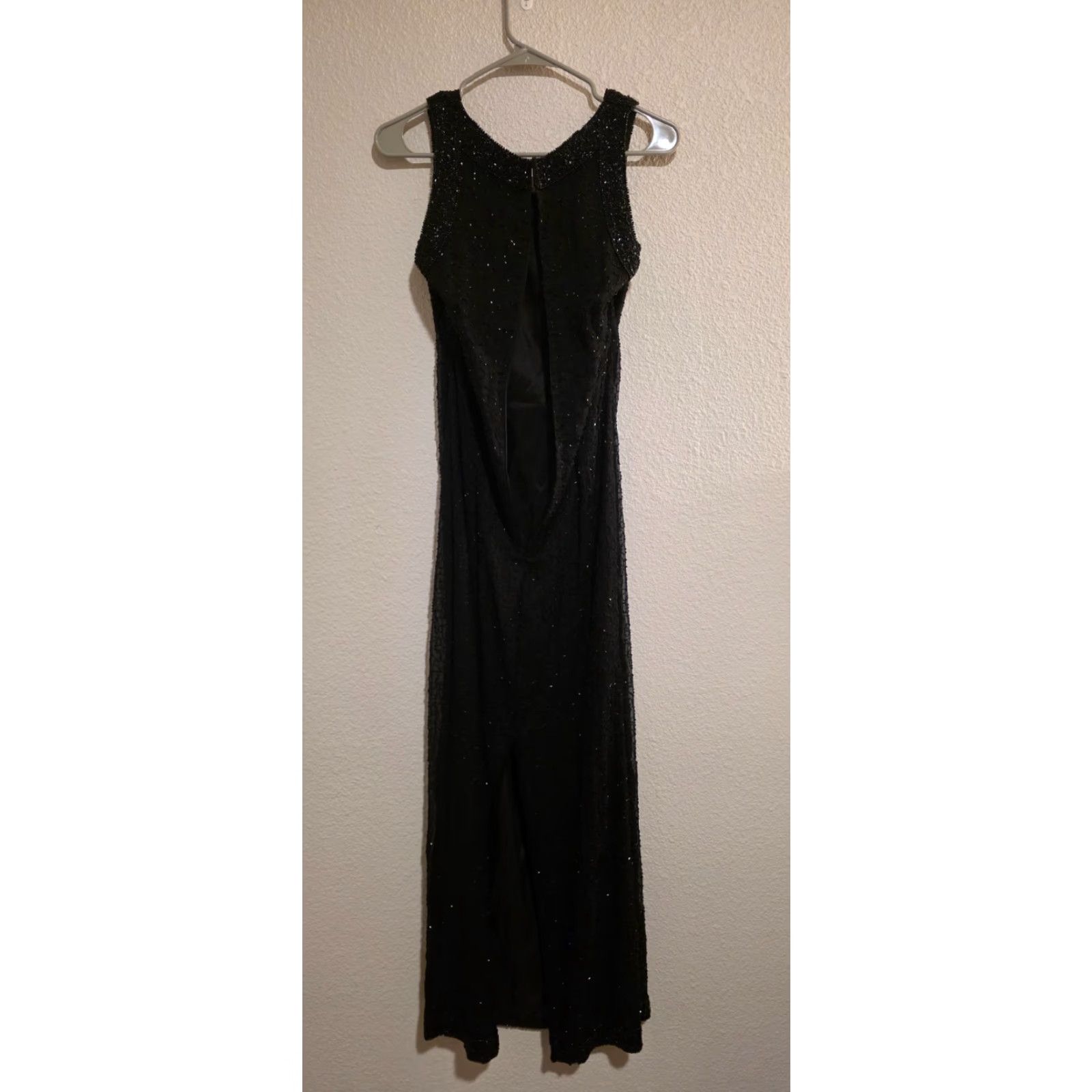 laurence kazar new york beaded dress Vintage Laurence Kazar New York Blue Evening Dress – The Stand Alone