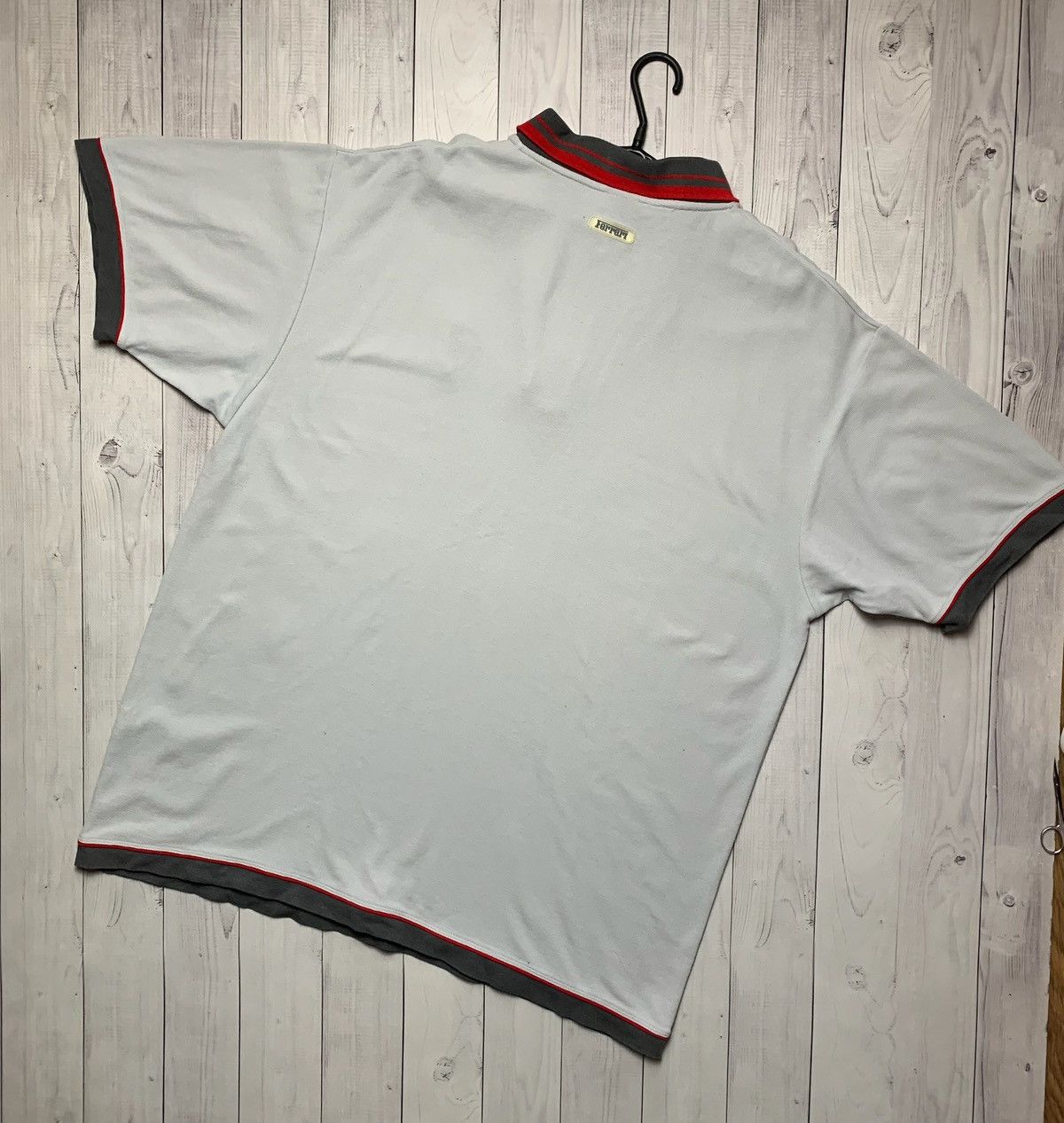 Ferrari × Vintage Vintage Ferrari racing polo logo grey size XXL Size US XXL / EU 58 / 5 - 5 Thumbnail