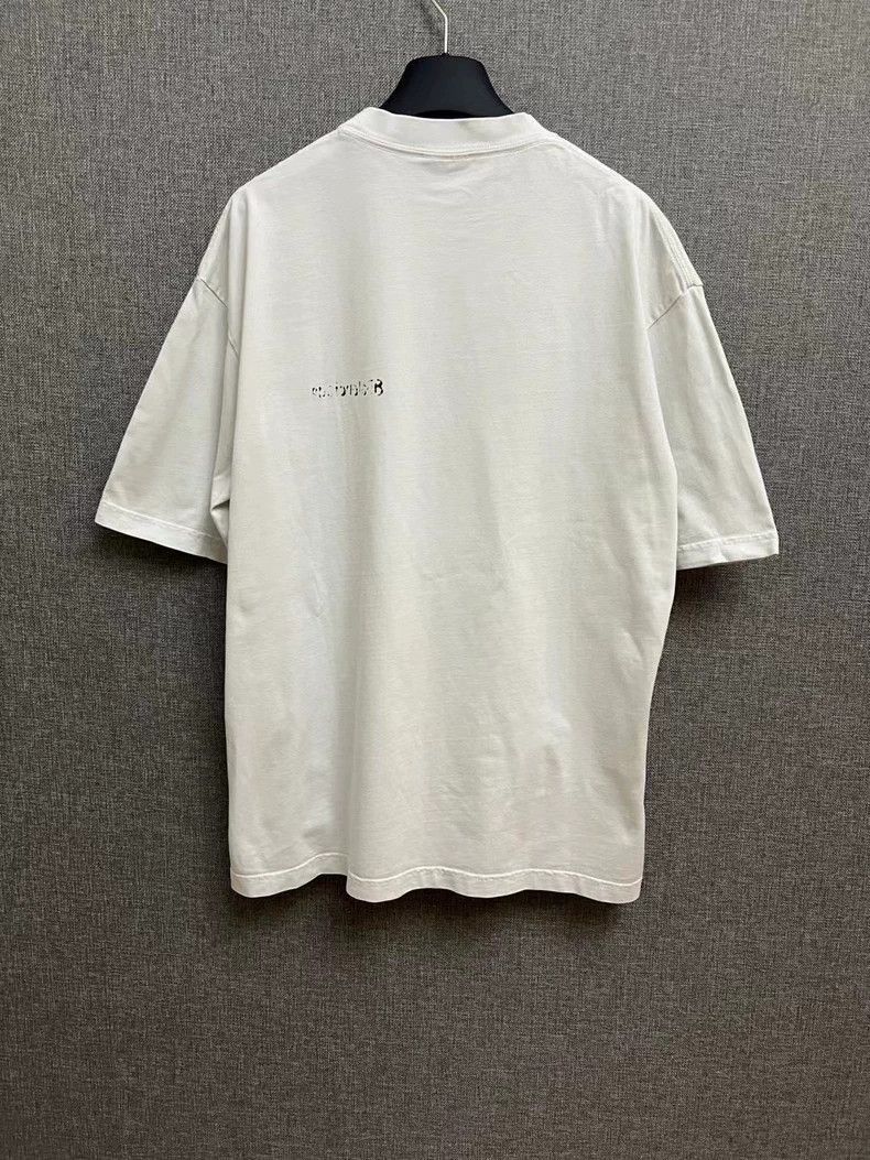 Balenciaga Balenciaga New Graffiti Double B Short Sleeve Shirt-2505 Size US XS / EU 42 / 0 - 2 Thumbnail