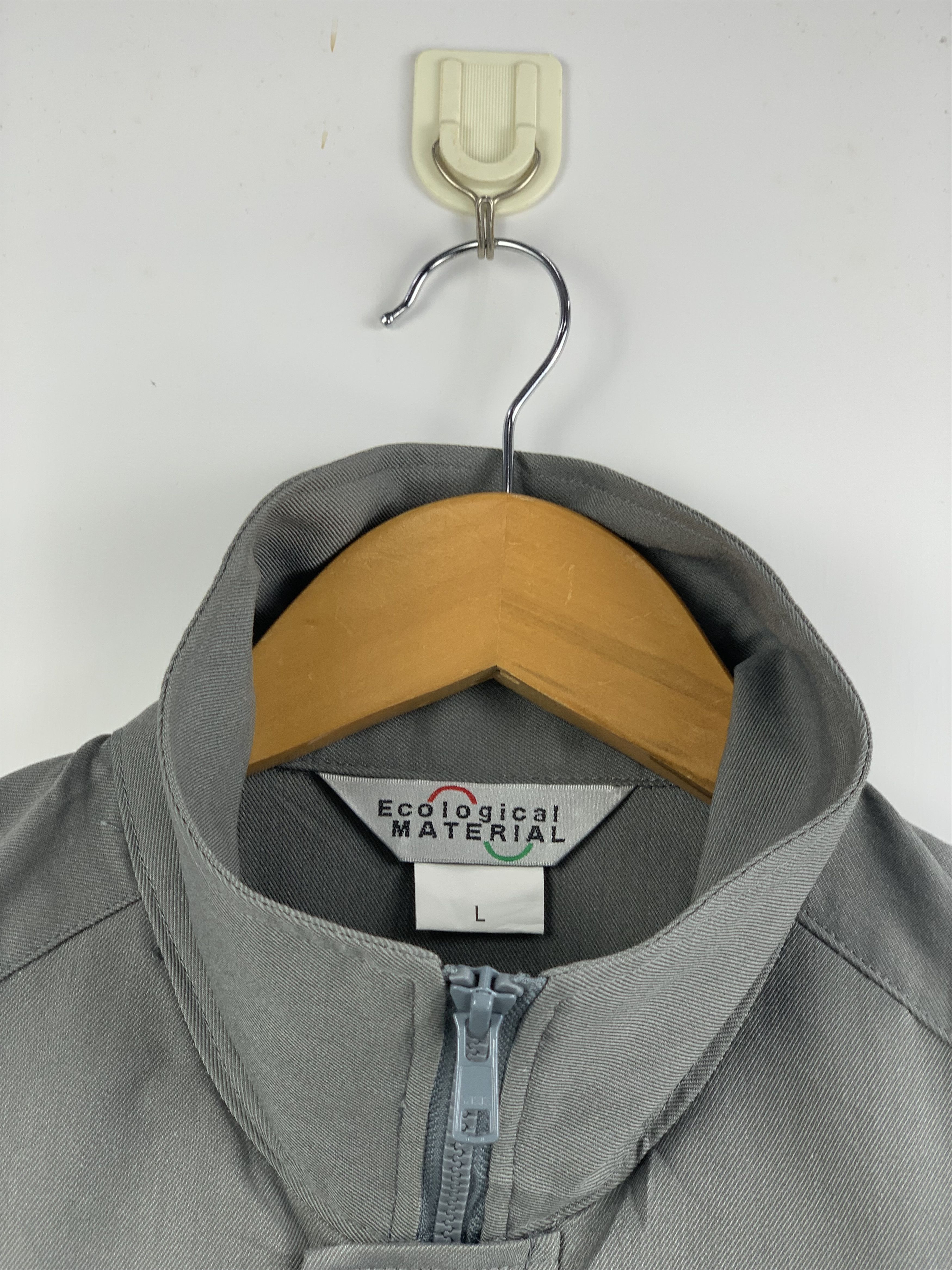 Japanese Brand Vintage Japanese Brand Worker Zipper Denim Jacket J1606 Size US L / EU 52-54 / 3 - 8 Thumbnail