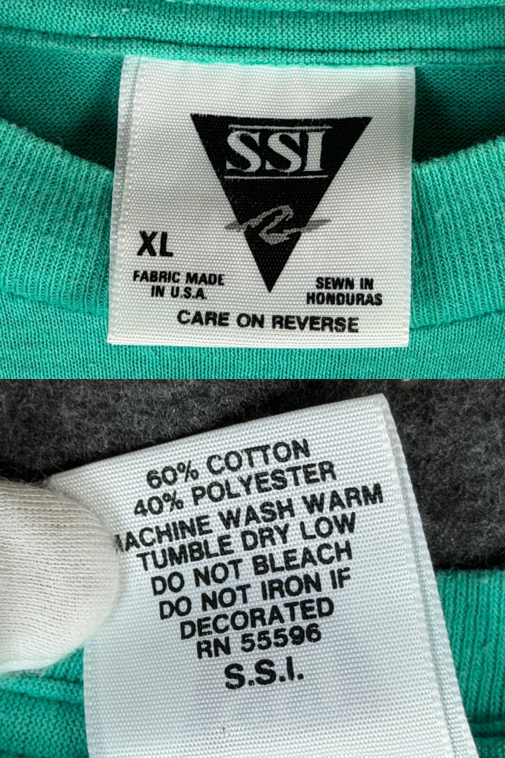 sss Vintage 90s IRS Duck Graphic Tee SSI usa Made Humor T-Shirt Size US XL / EU 56 / 4 - 3 Thumbnail