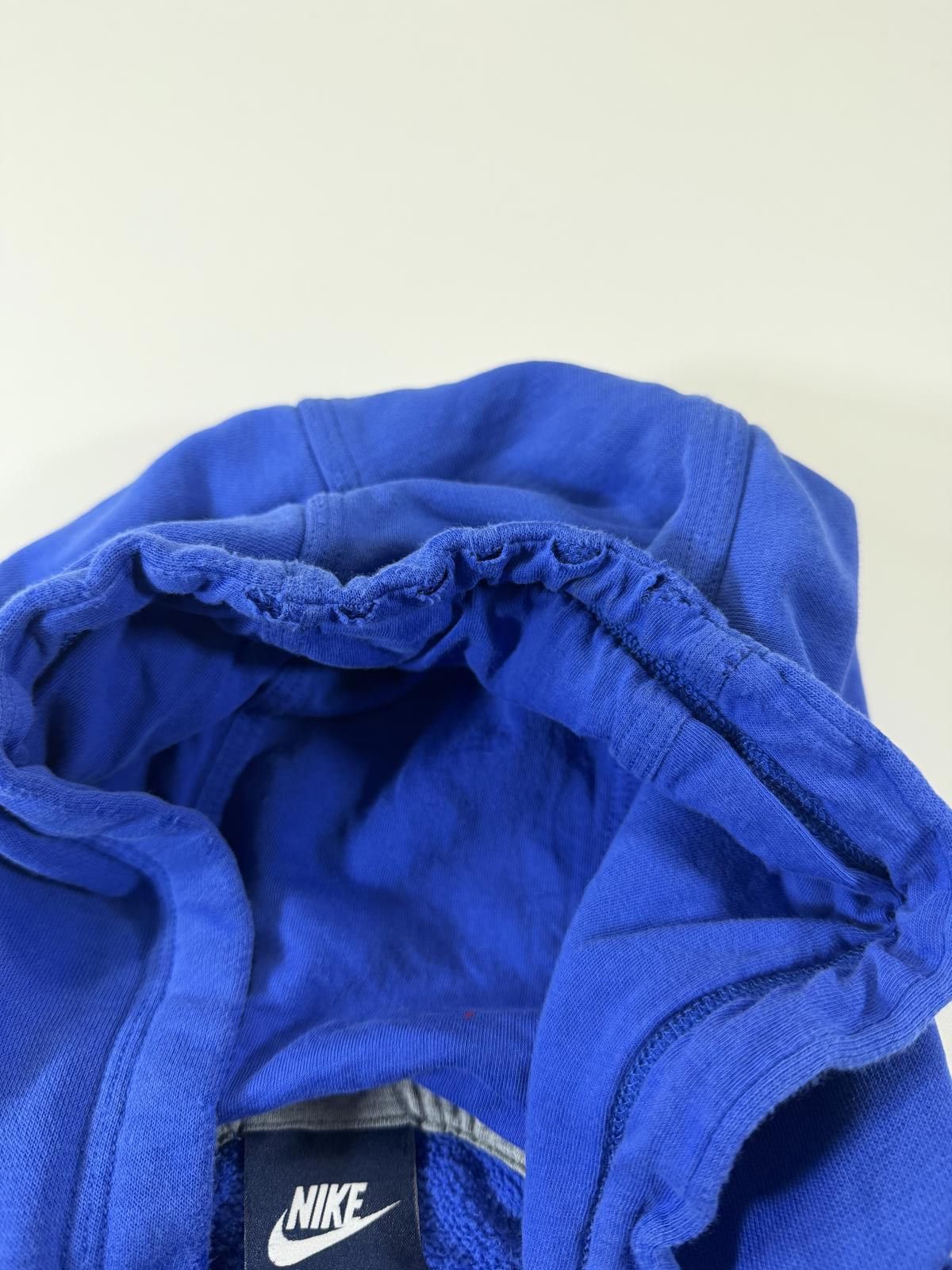 Nike Nike Blue Pullover Hoodie with Black Logo Size US S / EU 44-46 / 1 - 4 Thumbnail