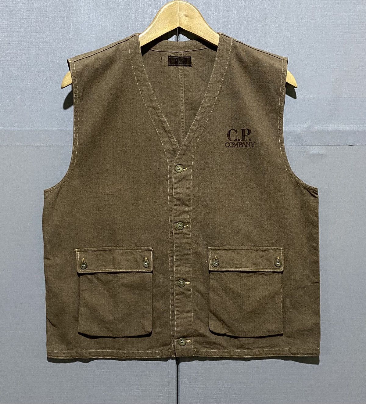 C.P. Company Vintage Cp Company Vest Jacket Size US S / EU 44-46 / 1 - 1 Thumbnail