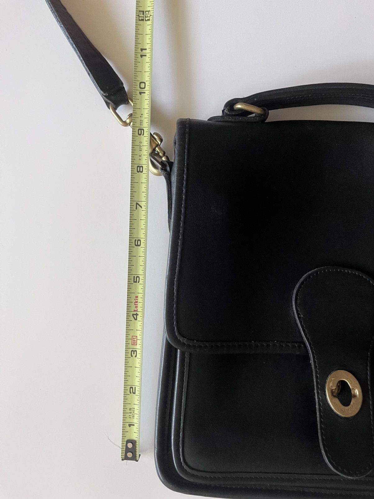 Coach Vintage COACH Black 5130 Station Bag Crossbody EUC Size ONE SIZE - 8 Thumbnail