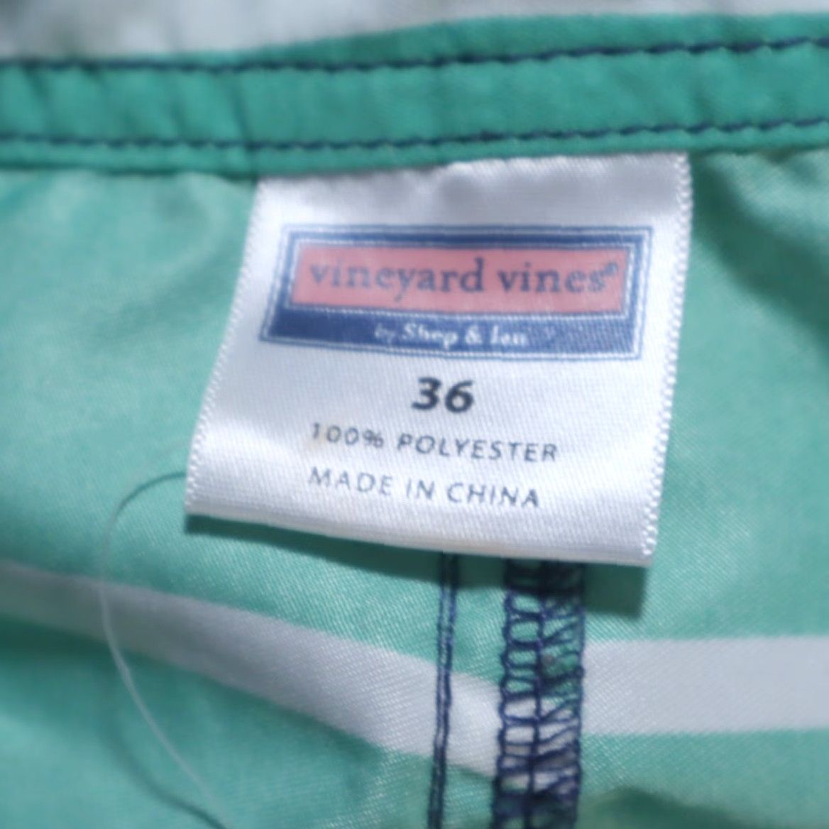 Vineyard Vines Vineyard Vines Board Shorts 21" Green Colorblock Men's 36 Size US 36 / EU 52 - 5 Thumbnail