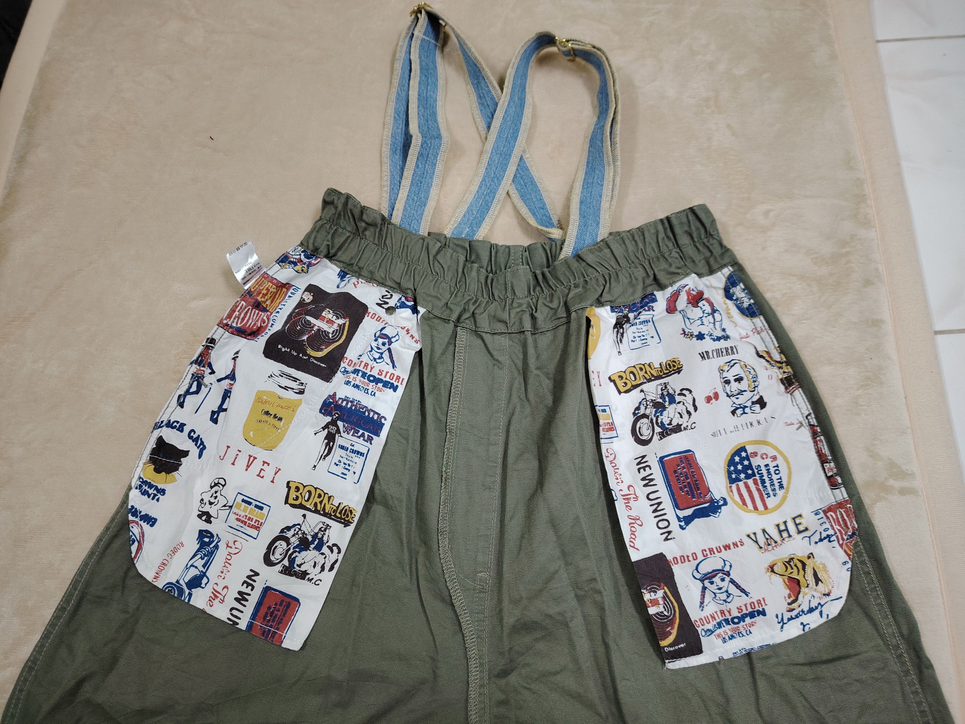 Japanese Brand NWT!! Rodeo Crowns Japan Super Baggy Parachute Ski Pants Size US 30 / EU 46 - 8 Thumbnail