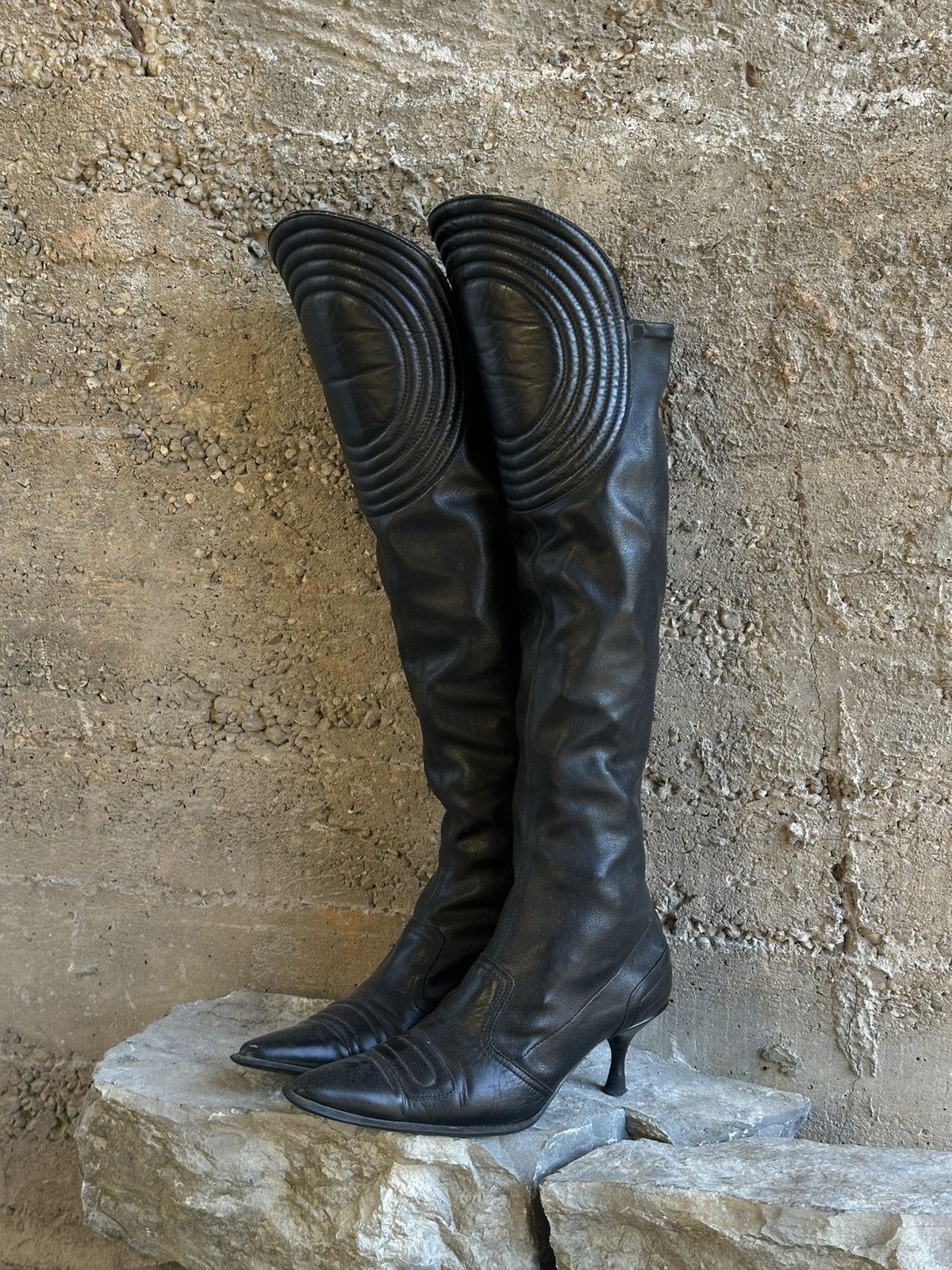 Vintage MOTOR BOOTS Size US 7.5 / IT 37.5 - 3 Thumbnail