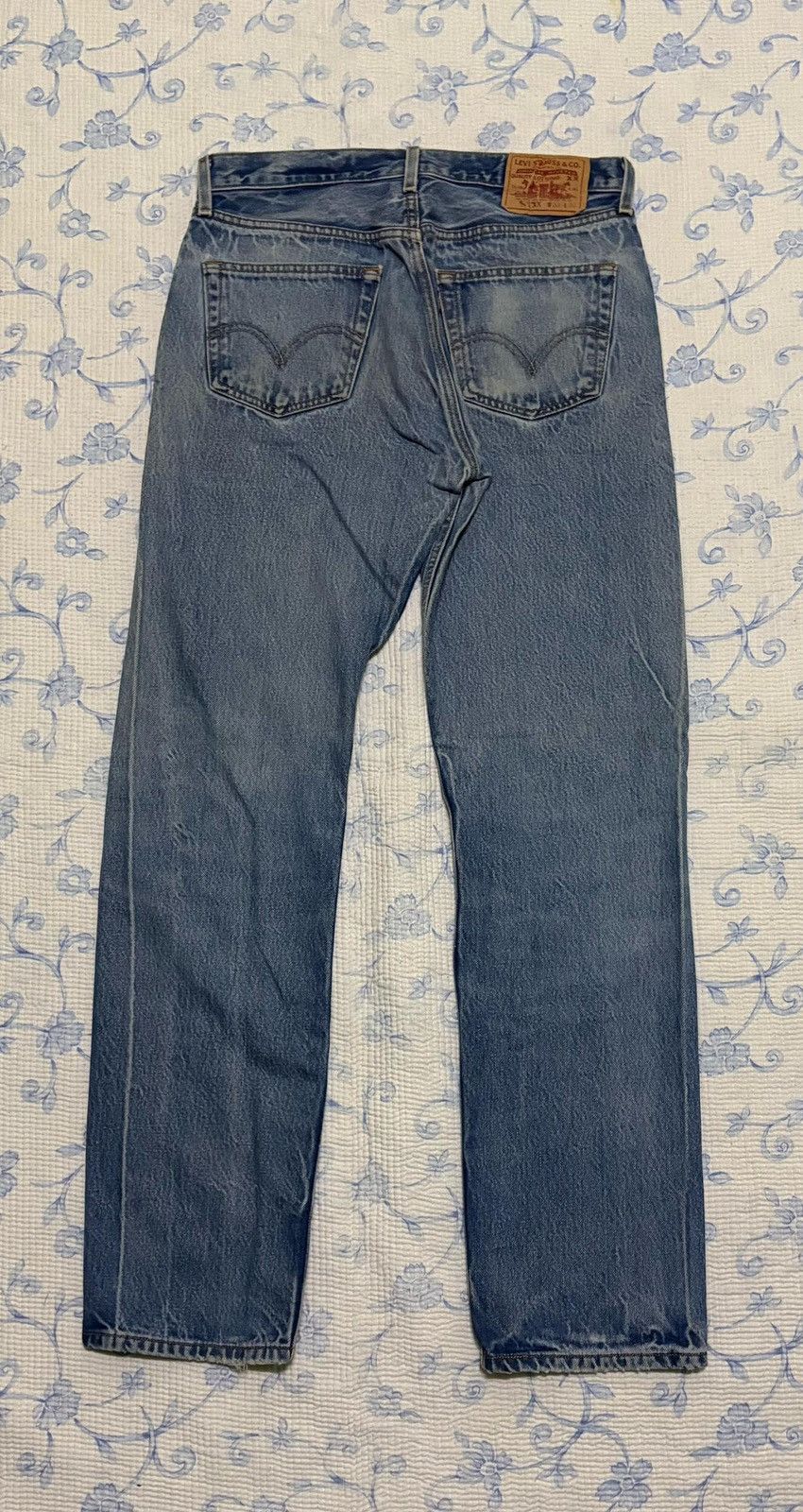 Levi's × Levi's Vintage Clothing Levis 501 Distressed Denim Pant Size US 32 / EU 48 - 9 Thumbnail