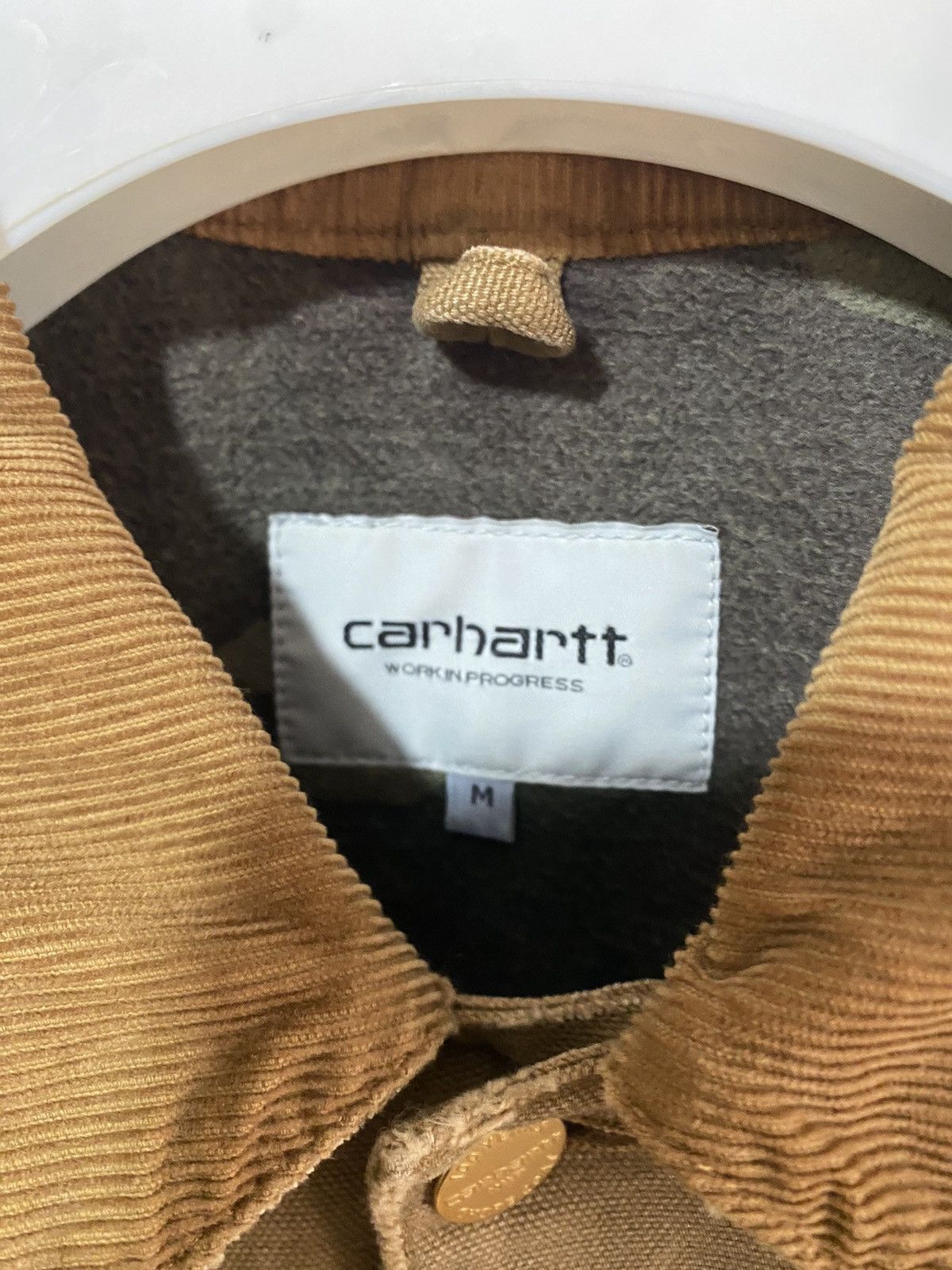 Carhartt Wip Rare Chore Coat 100 Carhartt Wip x Nike jacket size M brown Size US M / EU 48-50 / 2 - 12 Thumbnail