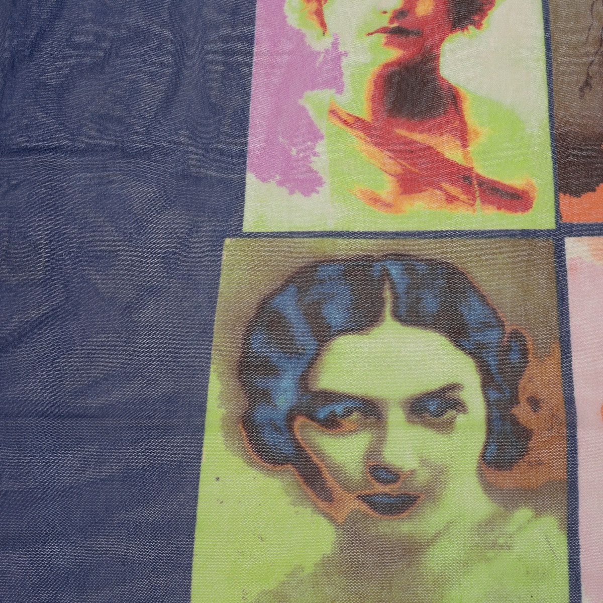 Jean Paul Gaultier Jean Paul Gaultier Soleil 2002 Vintage Portraits Mesh Pareo Size ONE SIZE - 16 Thumbnail
