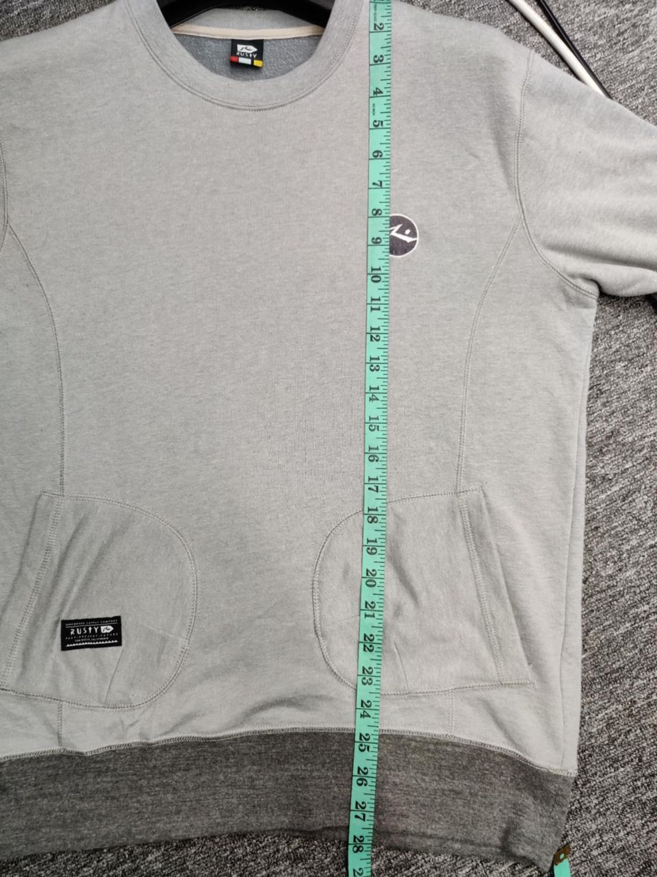 Rusty Vintage Rusty Small Logo Crewneck Sweatshirt Size US L / EU 52-54 / 3 - 12 Thumbnail