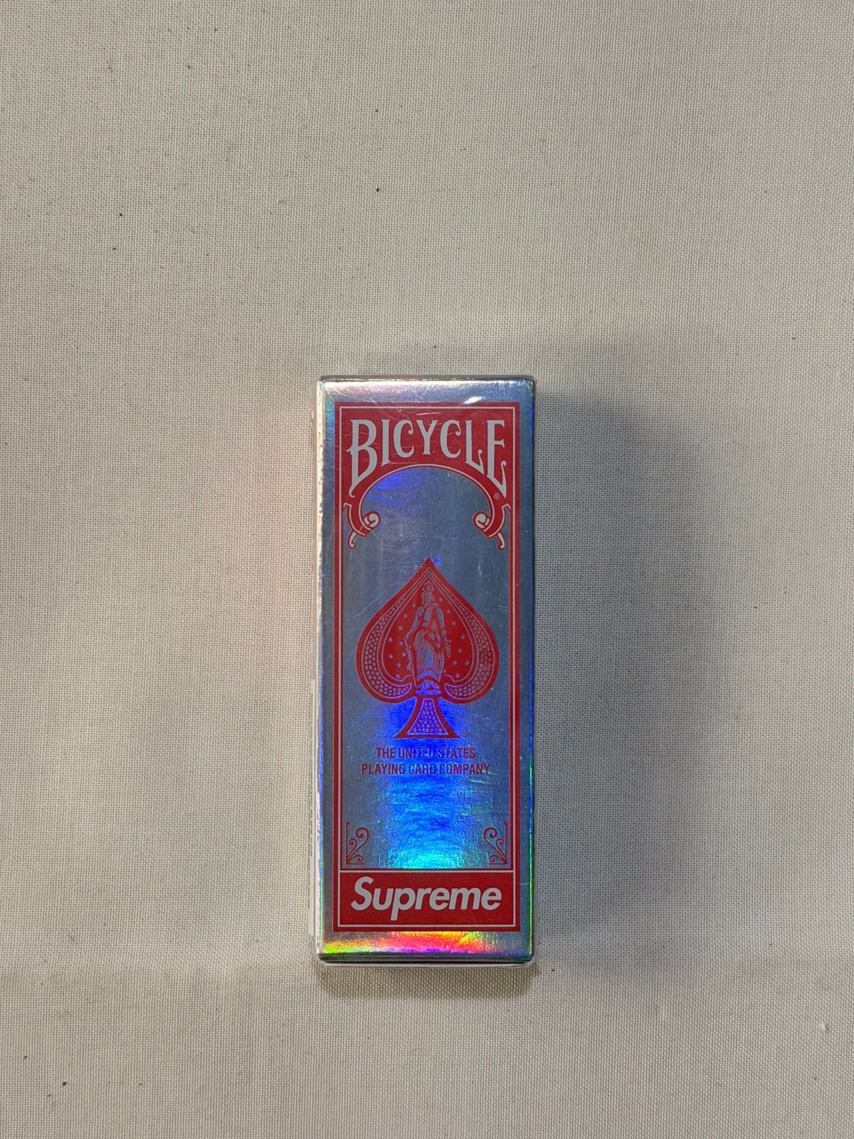 supreme bicycle holographic slice cards  Sneakers Depot Cartas de baralho fatia hologrfica