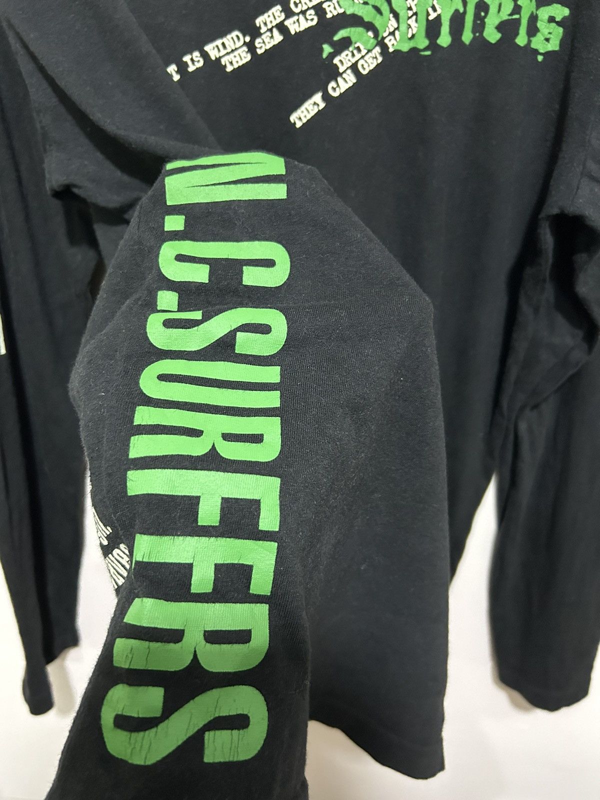 Hysteric Glamour JapaneseBrand North Coast Surfers Poem Long Sleeve Size US L / EU 52-54 / 3 - 7 Thumbnail