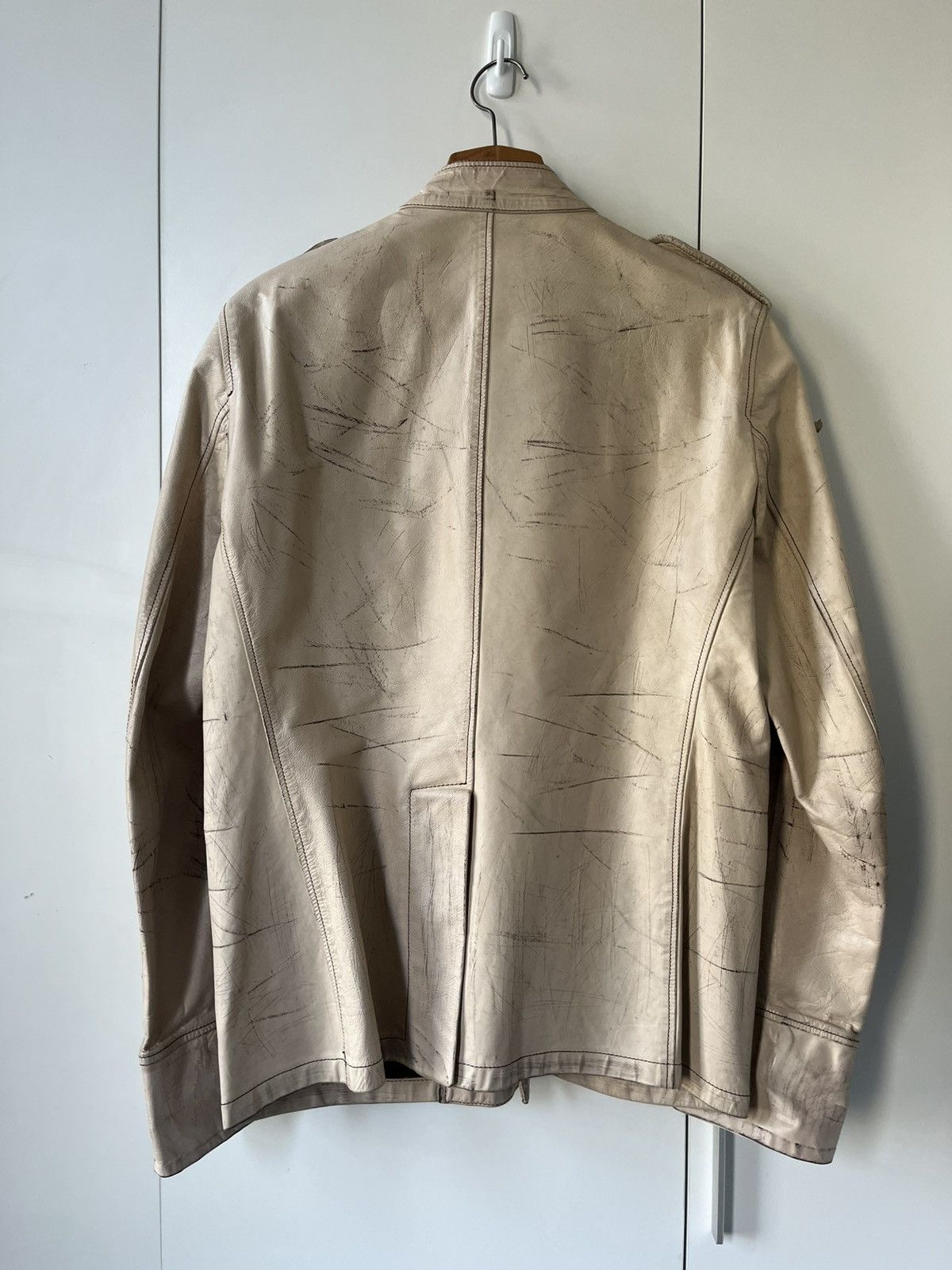 Yves Saint Laurent 2002ss Tomford Era YSL distressed jacket Size US L / EU 52-54 / 3 - 4 Thumbnail