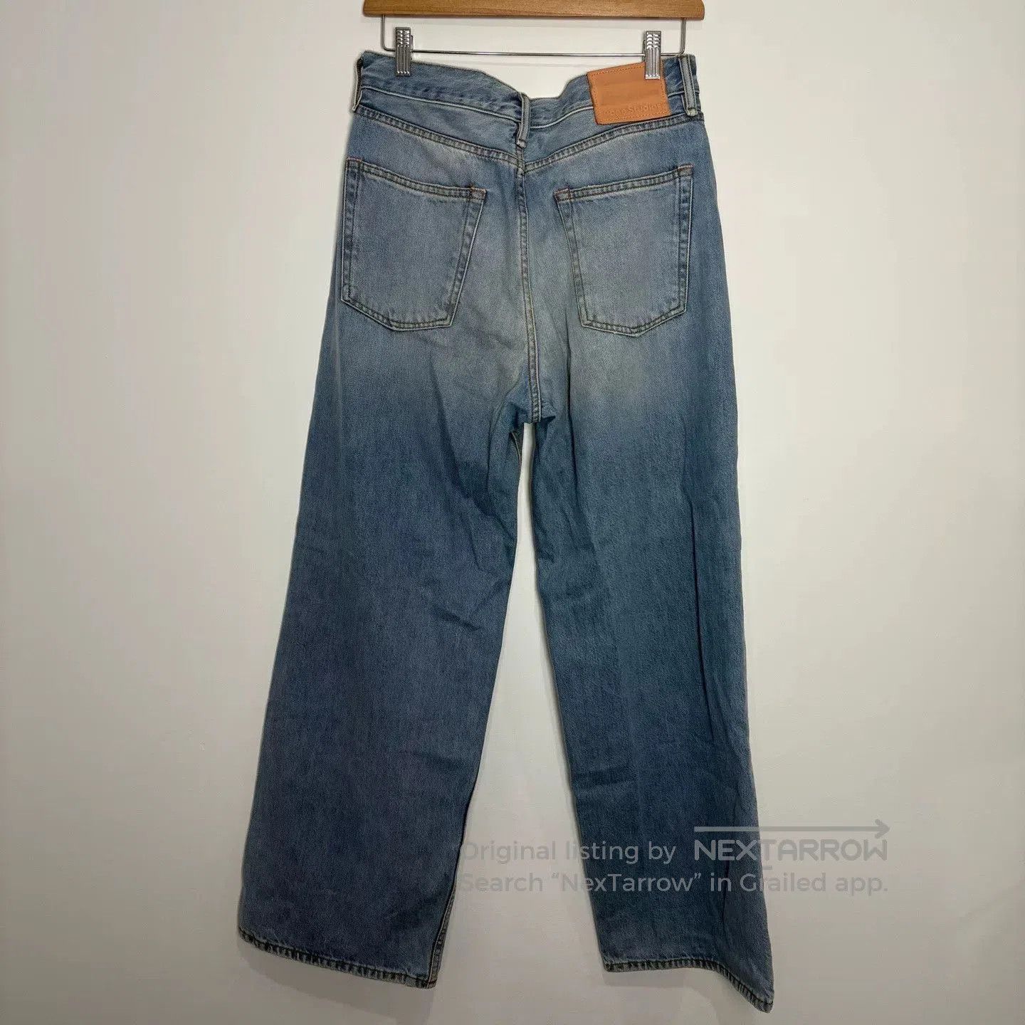 Acne Studios Acne Studios Light Blue Flared Jeans. Size US 33 - 2 Thumbnail