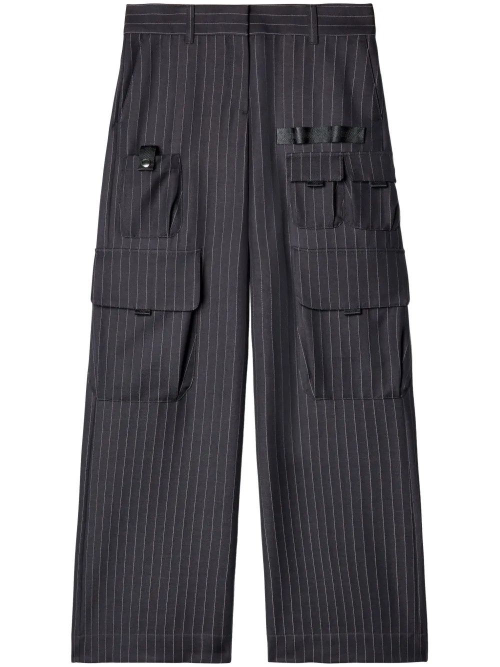 Off-White o1y1225 Cargo Pant in Dark Gray Size 26" / US 2 / IT 38 - 1 Thumbnail