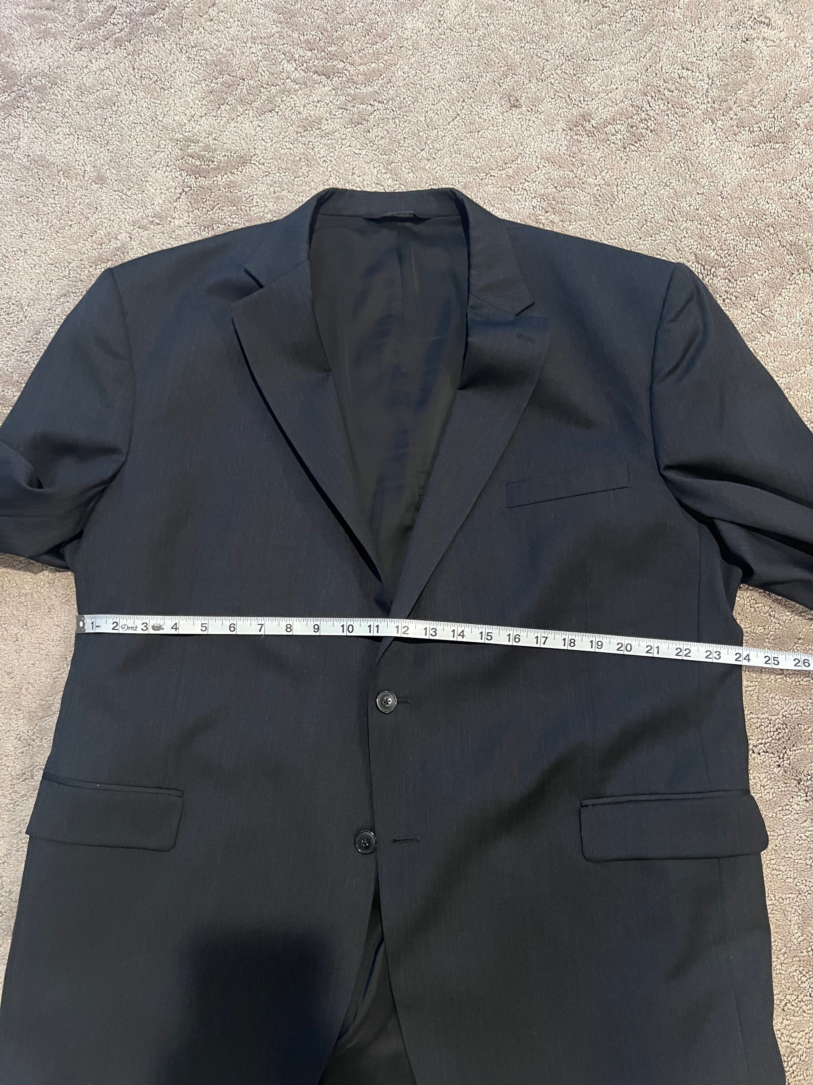 Jos. A. Bank Black Suit Jacket Size 48R - 5 Thumbnail