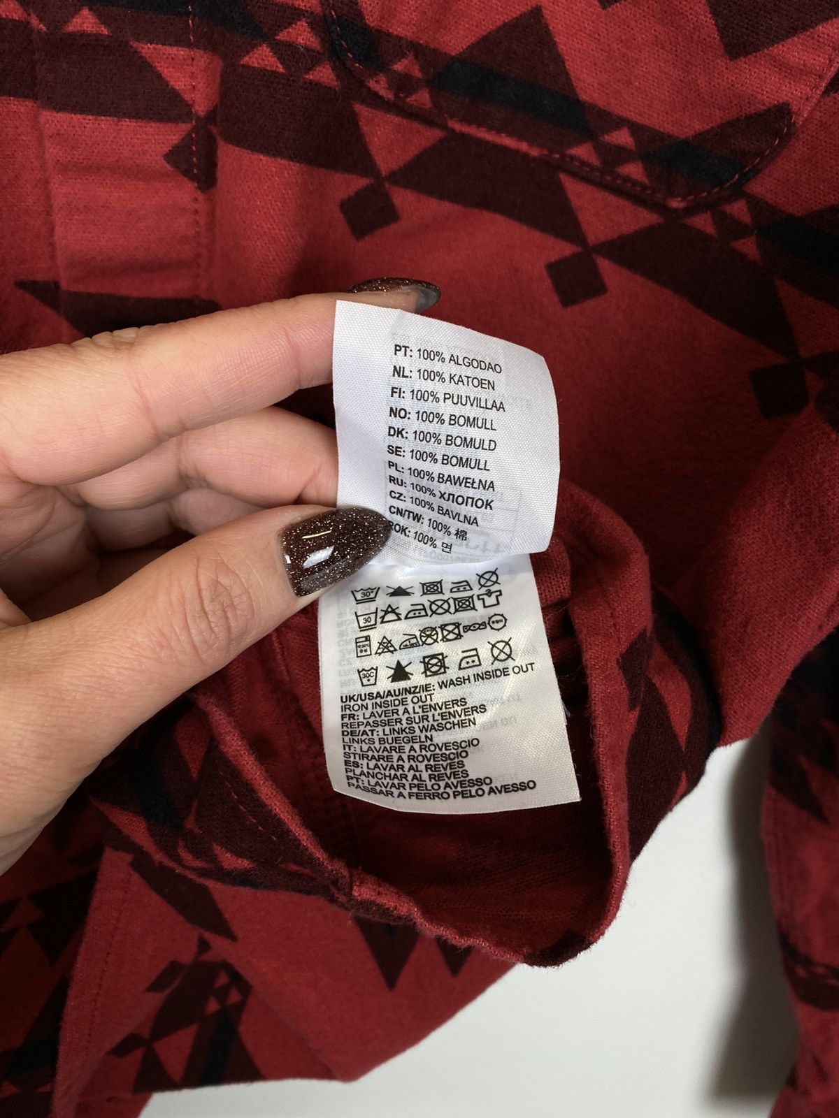 Carhartt Vintage Carhartt WIP Aztec Pattern Wilkins Shirt Buttons Up Size US S / EU 44-46 / 1 - 9 Thumbnail