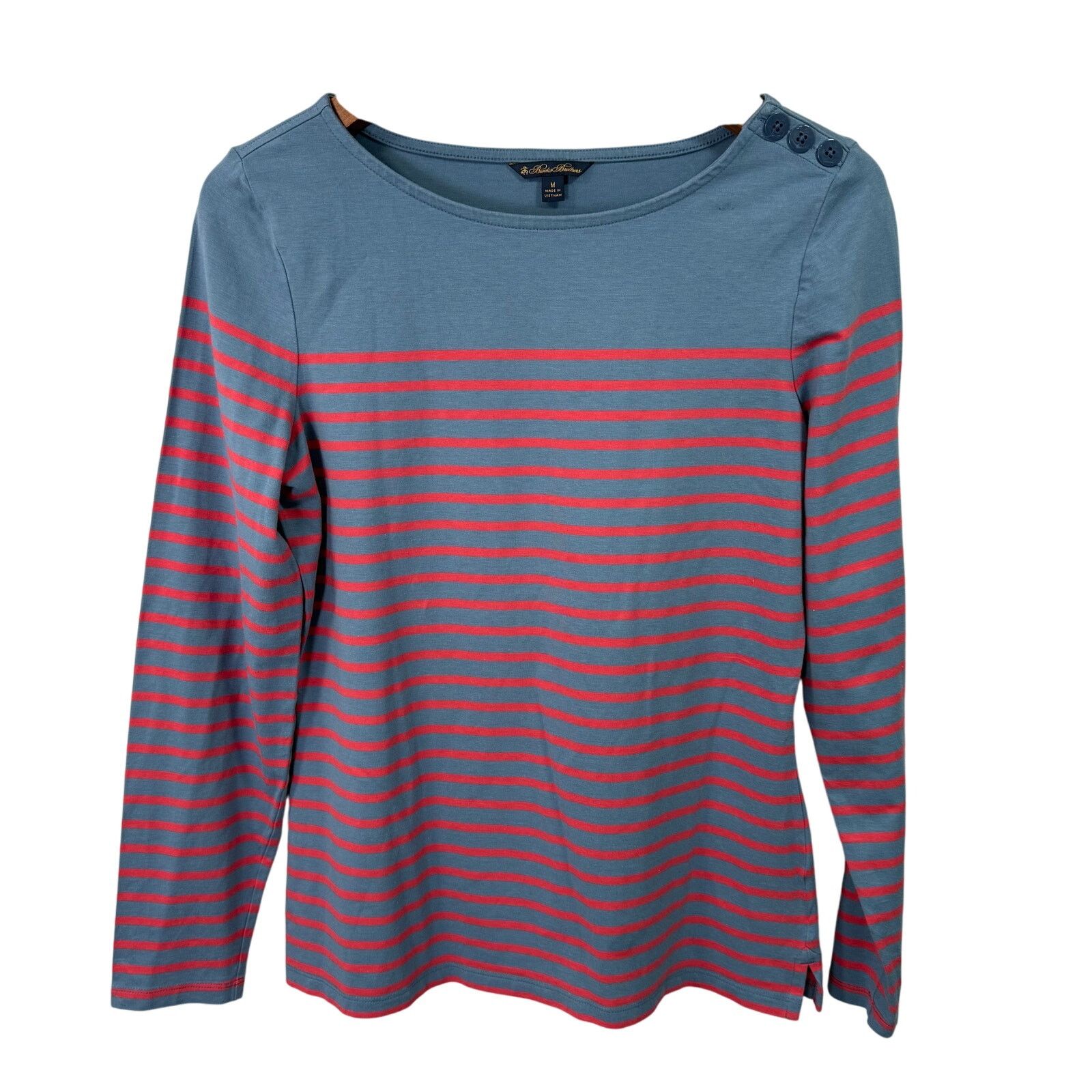 Brooks Brothers Brooks Brothers Women’s Top Blouse M Cotton Stretch # G659 Size M / US 6-8 / IT 42-44 - 5 Thumbnail