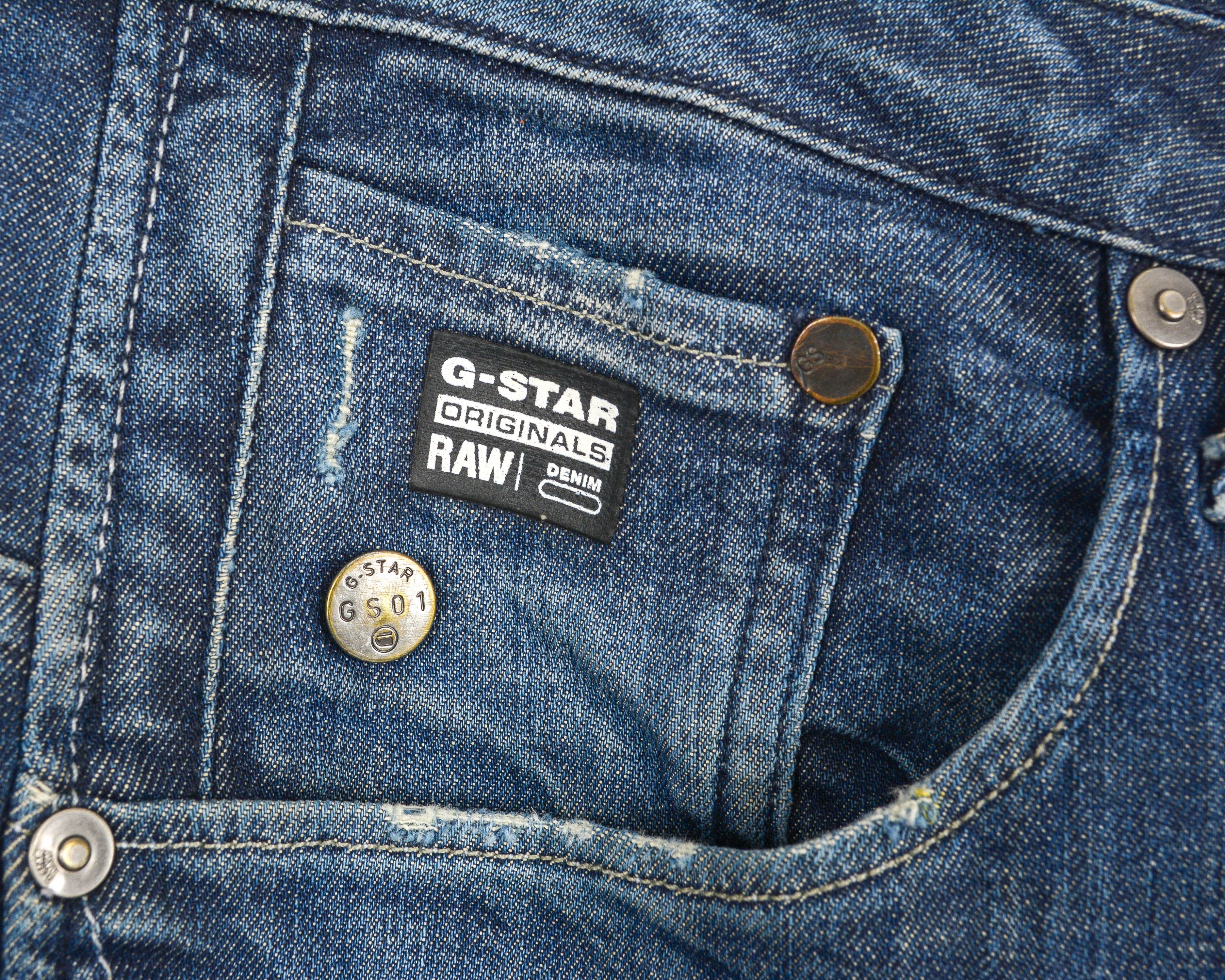 G-Star ARC 3D Womens W25 L32 Loose Tapered Jeans Denim pants Size 25" / US 0 / IT 36 - 3 Thumbnail
