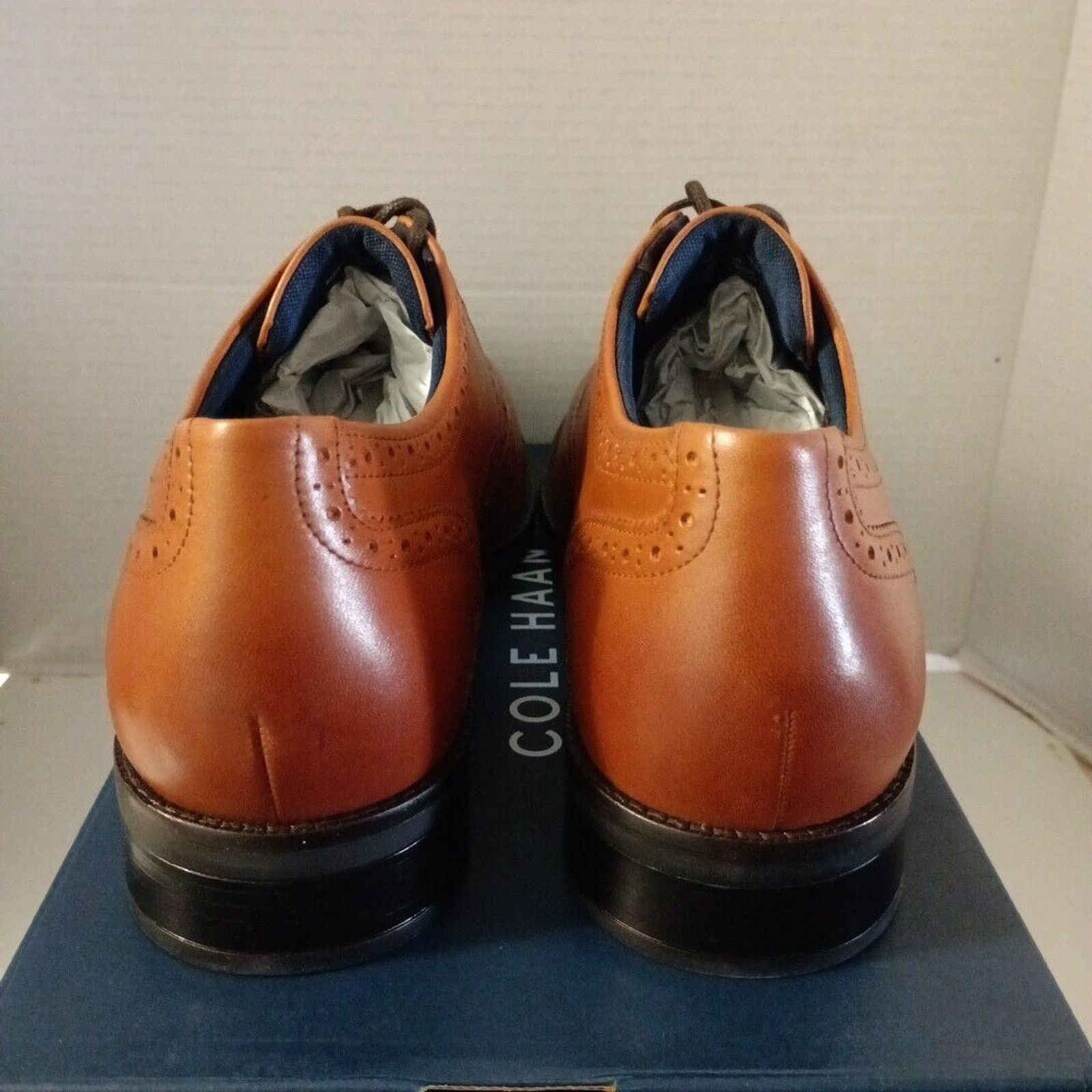 Cole Haan Cole Haan Grand+ Wingtip Oxford Shoes Men's Size 11M C37330 Size US 11 / EU 44 - 3 Thumbnail