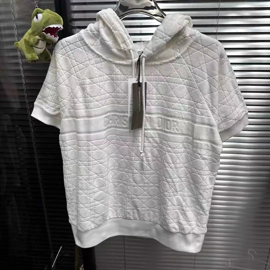 Dior Dior Tartan Towel Hooded Short-Sleeve xs Size XS / US 0-2 / IT 36-38 - 1 Thumbnail