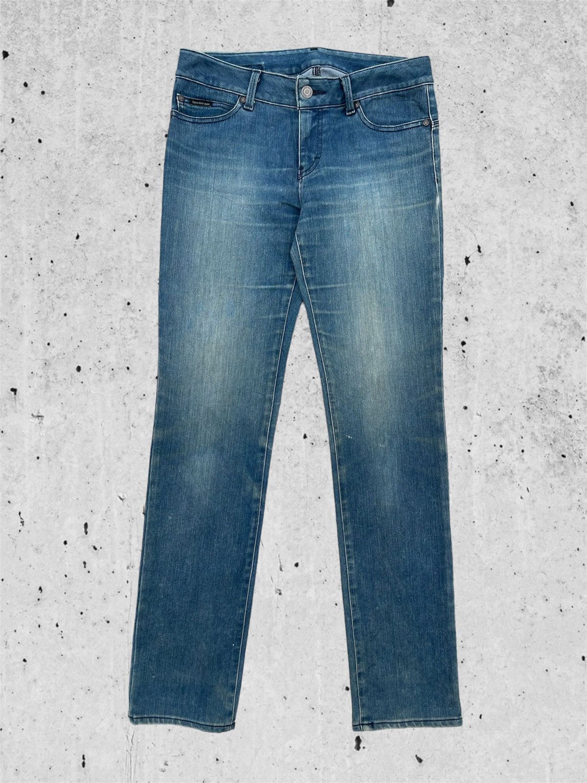 Calvin Klein × Jean 🔥 Calvin Klein Jeans Distressed Denim W29🔥 Size 29" - 2 Thumbnail