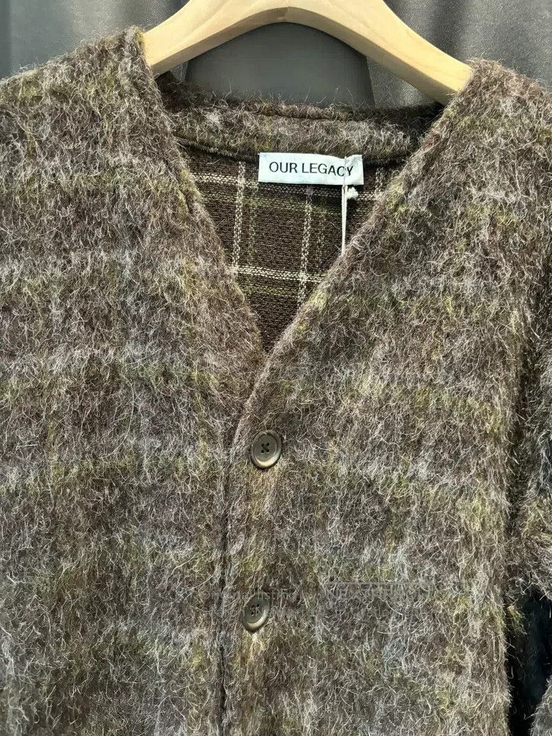 Our Legacy Our Legacy Plaid wool cardigan Size US S / EU 44-46 / 1 - 2 Thumbnail
