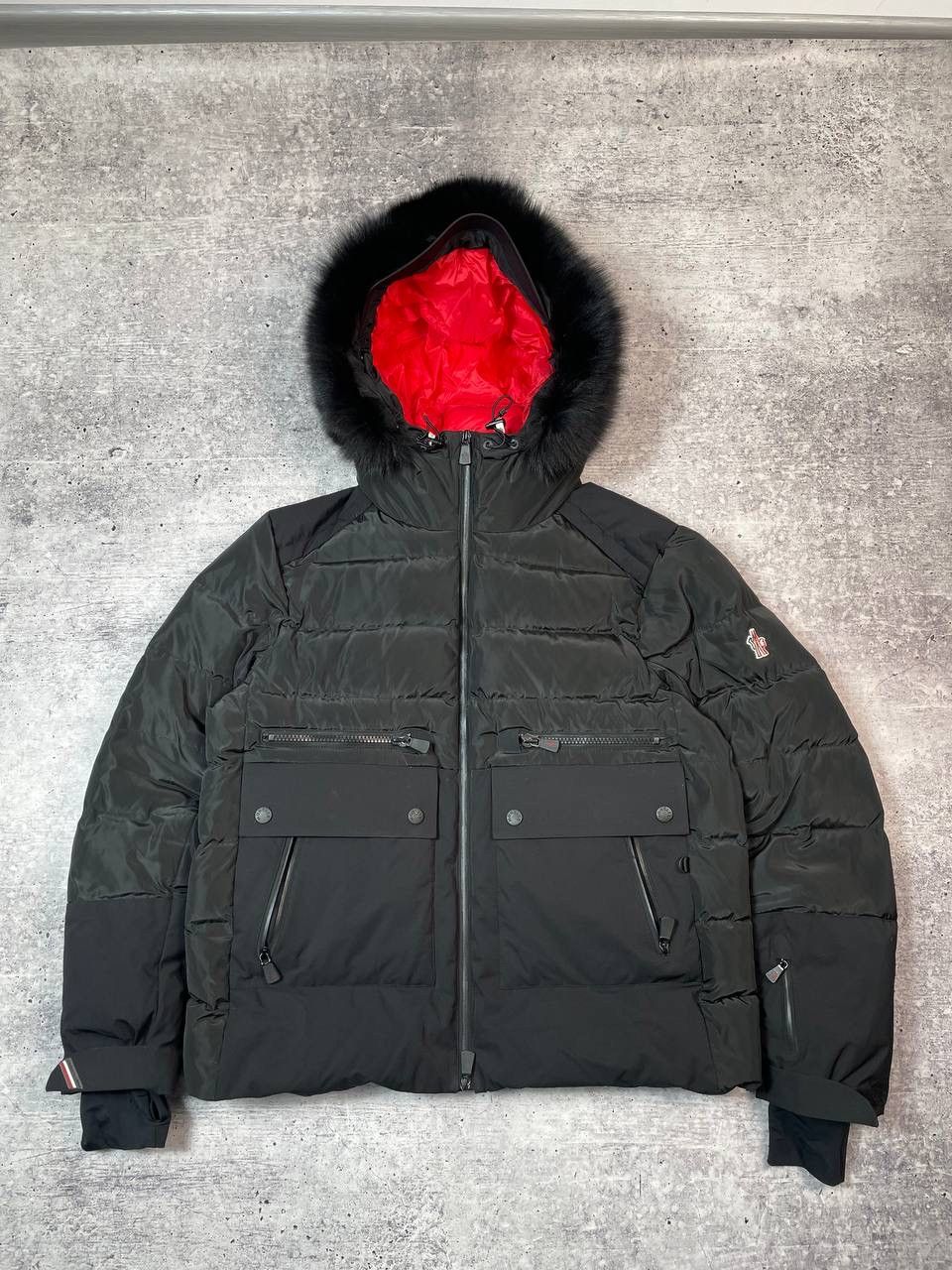 Moncler Grenoble Moncler Grenoble Down Puffer Faux Fur Ski Jacket Y2K Size XL / US 12-14 / IT 48-50 - 1 Thumbnail