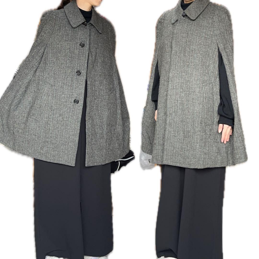 Comme des Garcons Junya Watanabe Comme Des Garcons 2006 Cape Coat Size US S / EU 44-46 / 1 - 1 Thumbnail