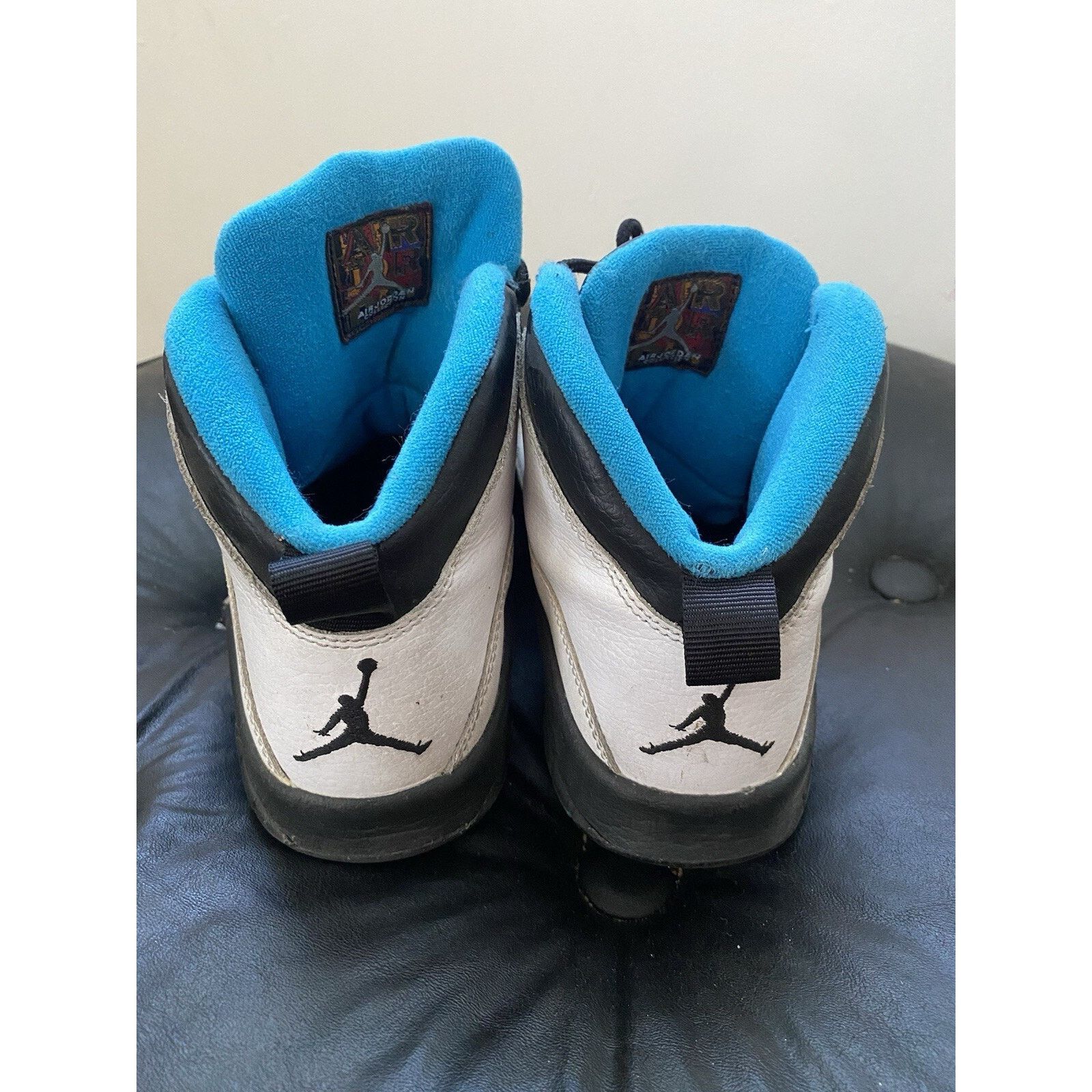 Nike Pre-owned Nike Air Jordan X 10 Retro Powder Size US 5.5 / EU 38 - 5 Thumbnail