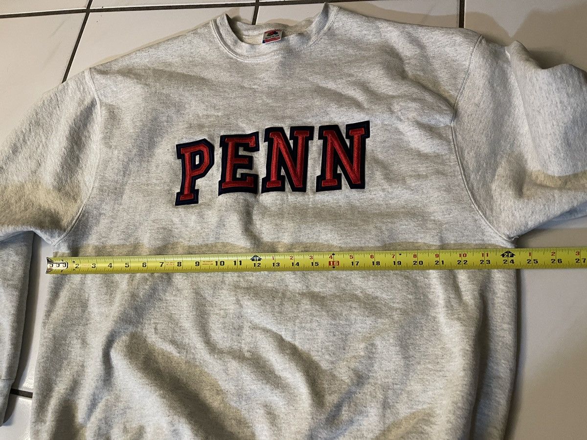 Vintage Vintage 90’s Fruit of the Loom PENN University Sweatshirt XL Size US XL / EU 56 / 4 - 5 Thumbnail