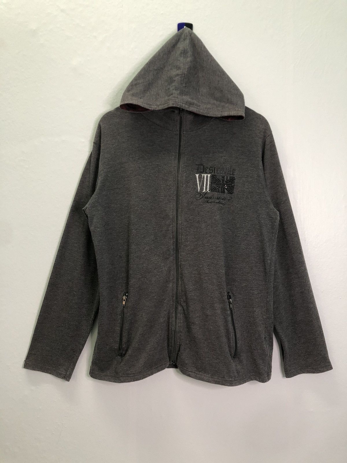 Vintage Beaumere Painize Black Hoodie Zip Up Size US S / EU 44-46 / 1 - 1 Thumbnail