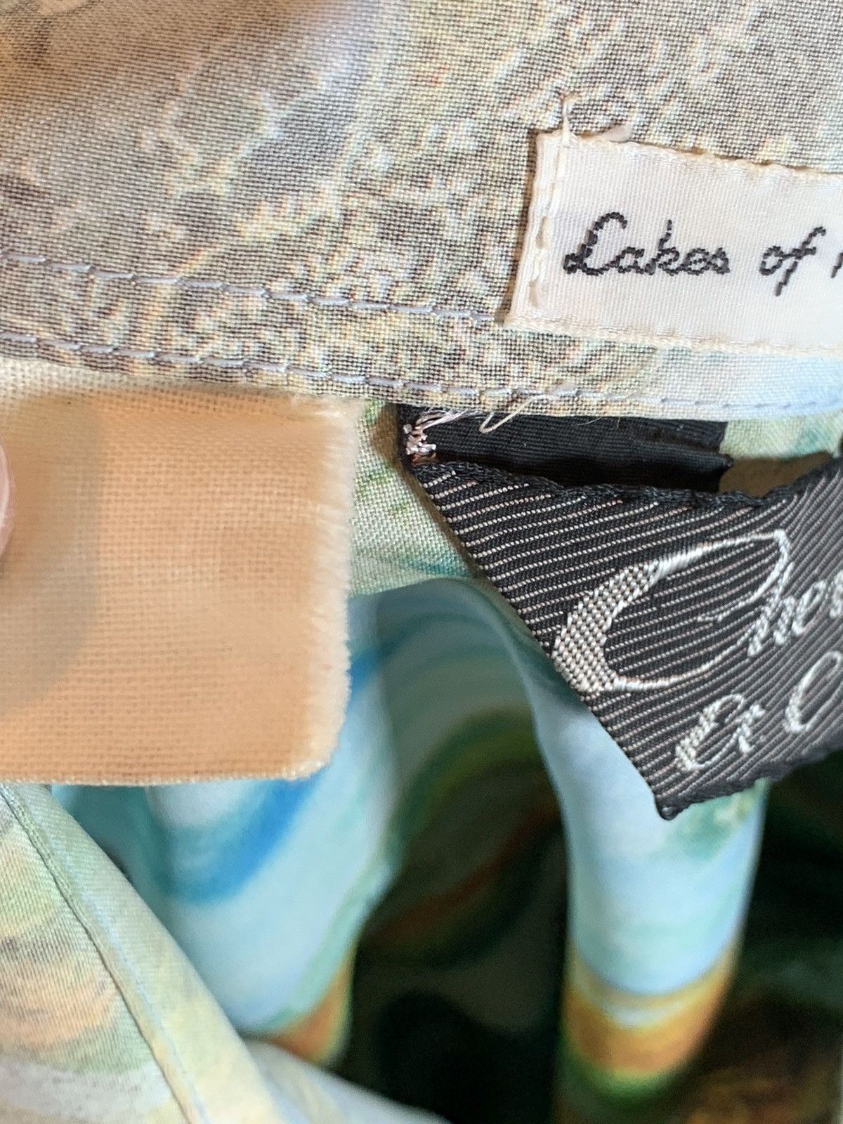 Designer × Vintage RARE Vintage 60s Chemise Et Cie Lakes Killarney Button Shirt Size US M / EU 48-50 / 2 - 9 Thumbnail