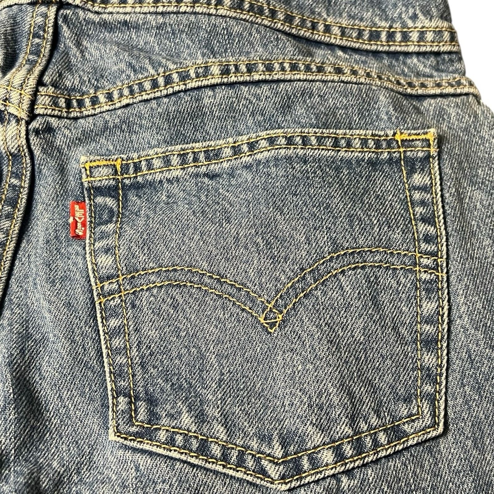 Levi's Levi’s Overalls 28W Premium Waterless Bib Jeans Womens Denim Size 28" / US 6 / IT 42 - 8 Thumbnail