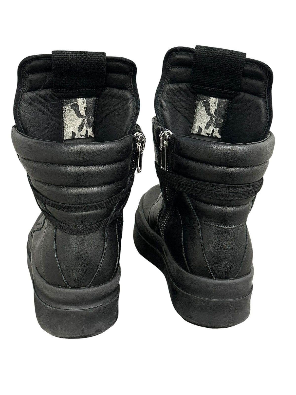Rick Owens Rick Owens Black Mega Bumper Geobasket Size US 9 / EU 42 - 4 Thumbnail