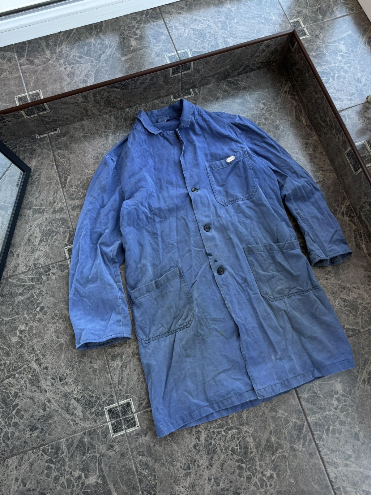 Other Vintage Sanfor French Workwear Mens 70s Buttons Jacket Sz S Size US S / EU 44-46 / 1 - 4 Thumbnail