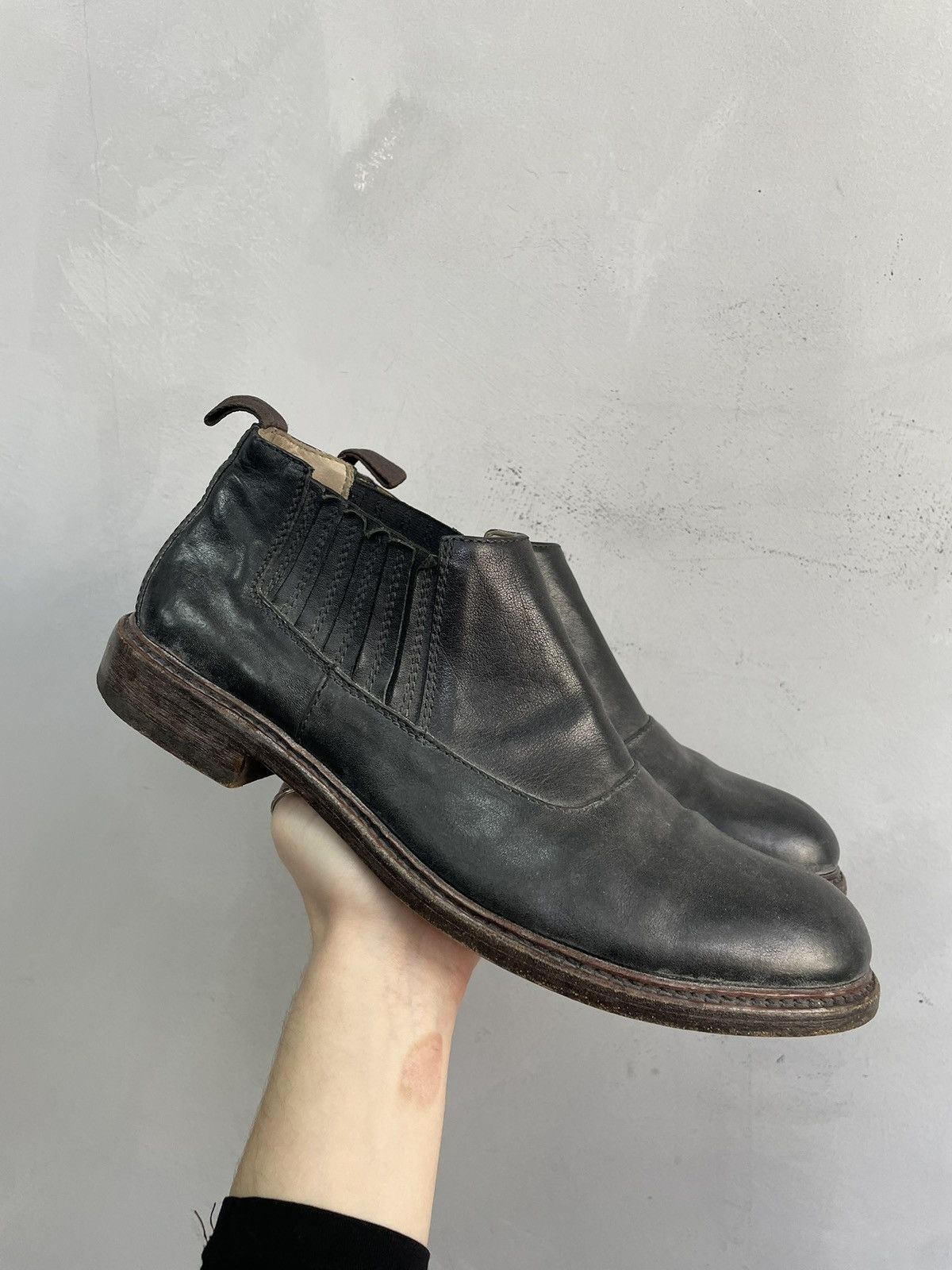 MoMA Moma ankle avant garde boots hype alternative fashion Size US 11 / EU 44 - 1 Thumbnail