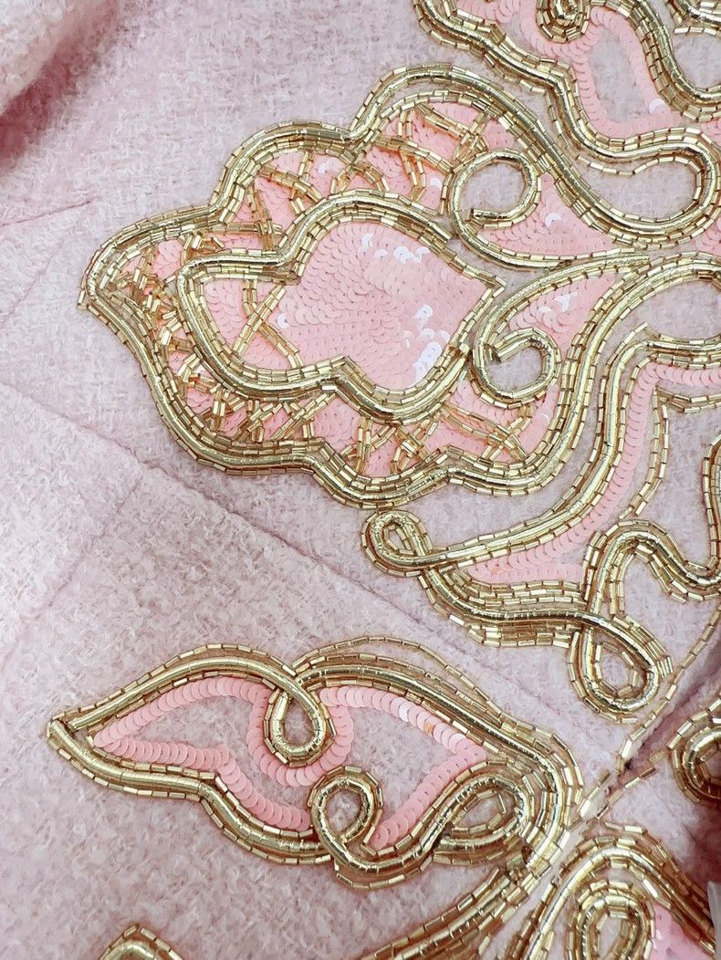 Chanel Chanel 21A Castle Series Heavy Industry Nail Bead Embroide Size XS / US 0-2 / IT 36-38 - 4 Thumbnail