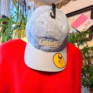 Carhartt NWT WOMENS CARHARTT FORCE LIGHT BLUE ADJUSTABLE BALL CAP Size ONE SIZE - 3 Thumbnail