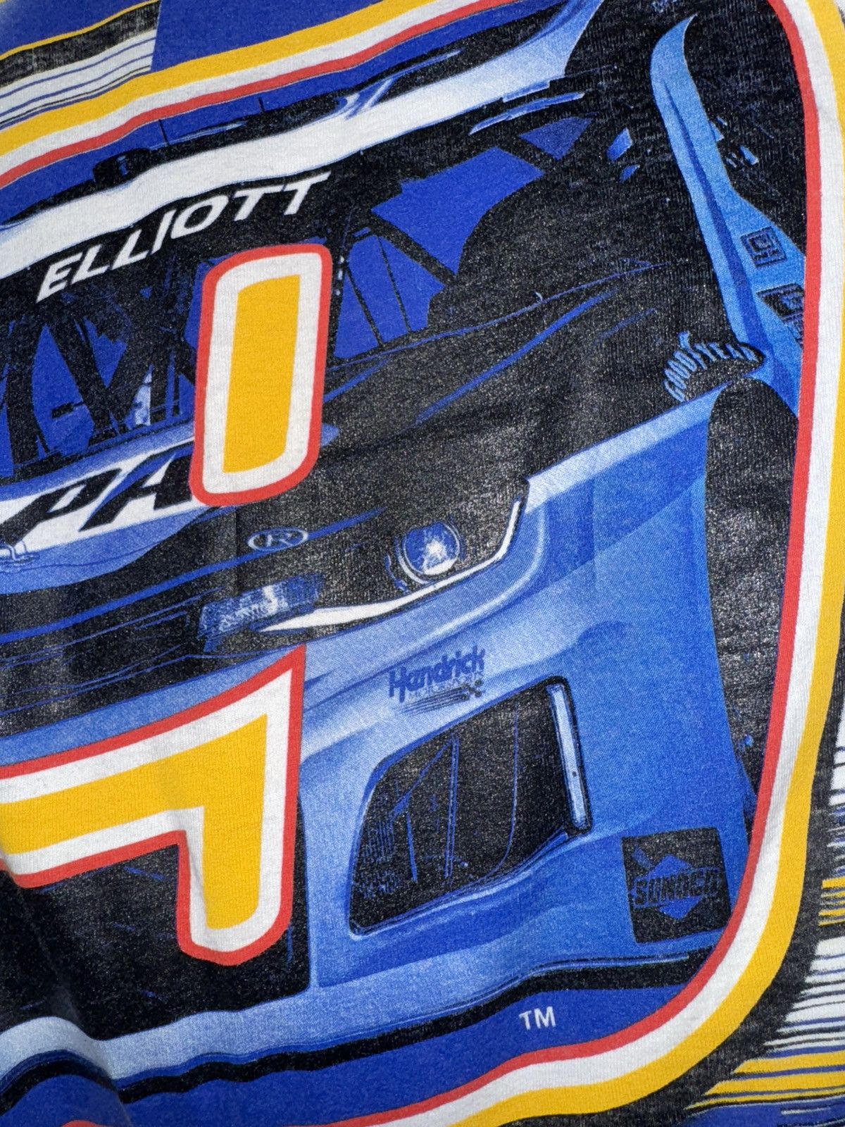 Vintage Chase Elliott Nascar Cup Series Champion T-shirt Size US S / EU 44-46 / 1 - 3 Thumbnail