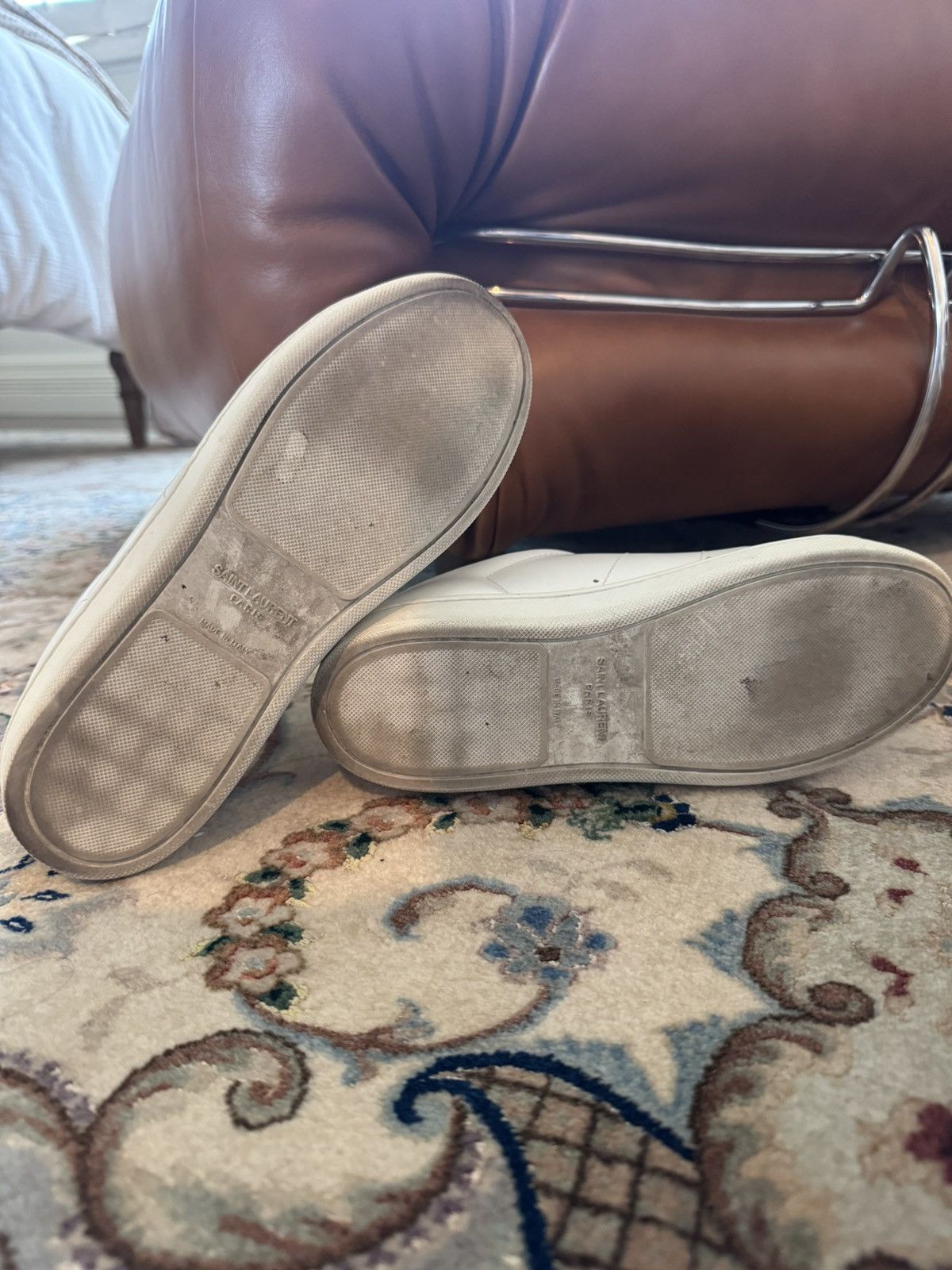Saint Laurent Paris Saint Laurent Lips Sneakers Size US 5.5 / IT 35.5 - 4 Thumbnail