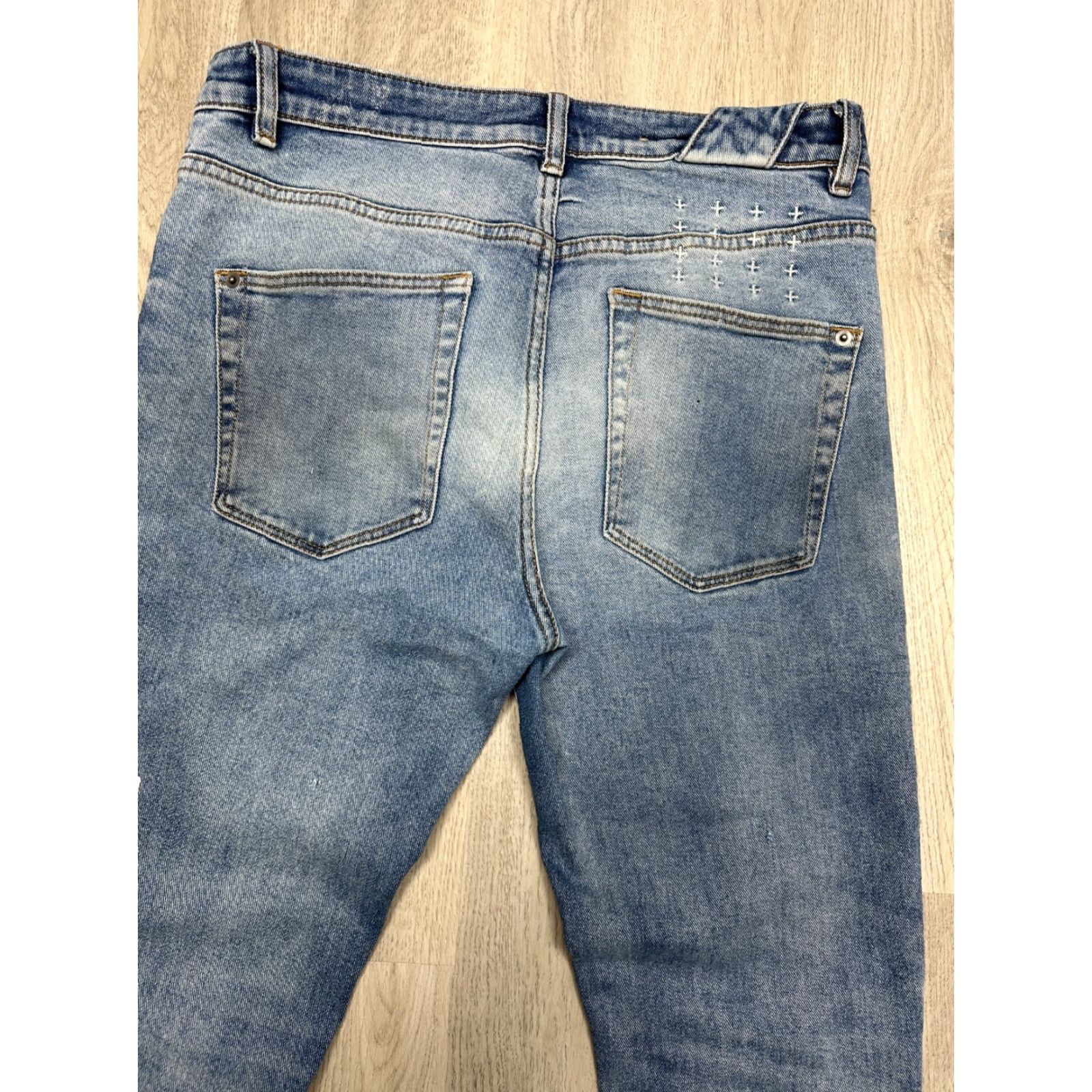 Ksubi ksubi Chitch Pure Dynamite Mens Denim Jeans Size 32 Blue Cotton Regular Athletic Vintage: No Size US 32 / EU 48 - 7 Thumbnail