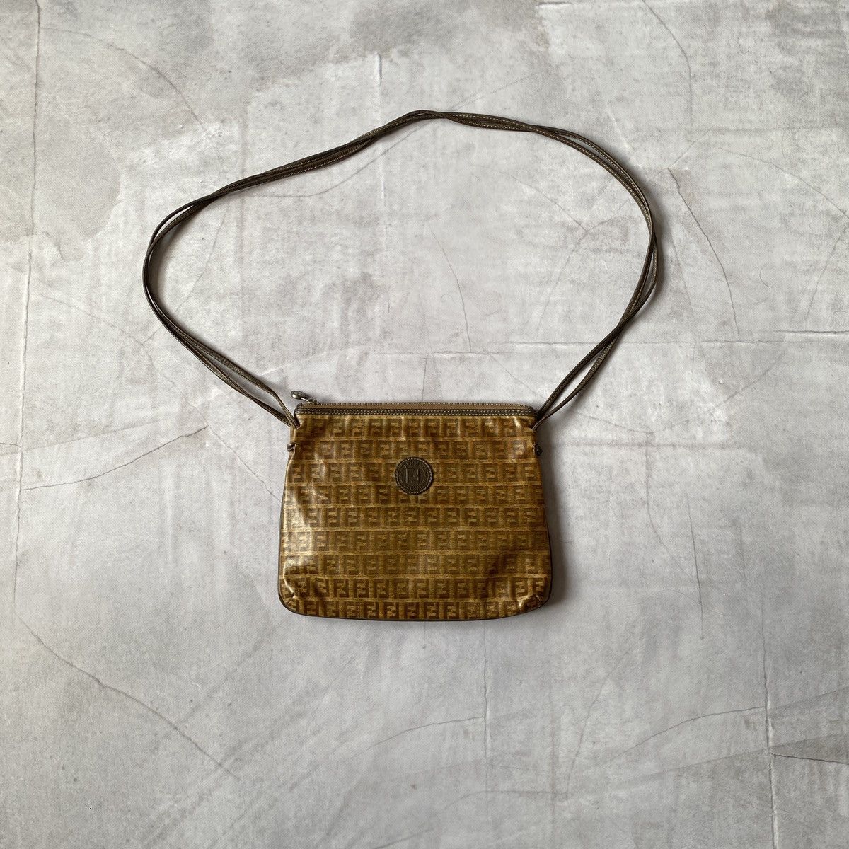 Fendi FENDI Vintage 80s 90s Striped Shoulder/Crossbody Bag | Grailed