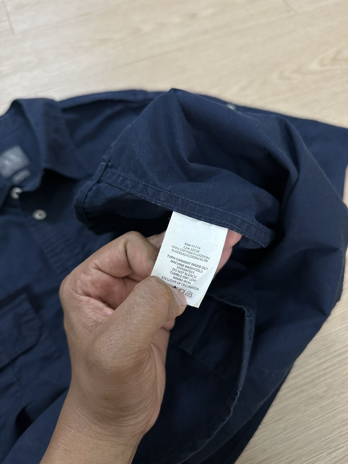 Armani Exchange × Beauty Beast Rare And Beautiful Armani Exchange Double Pocket Work Shirt Size US XL / EU 56 / 4 - 10 Thumbnail