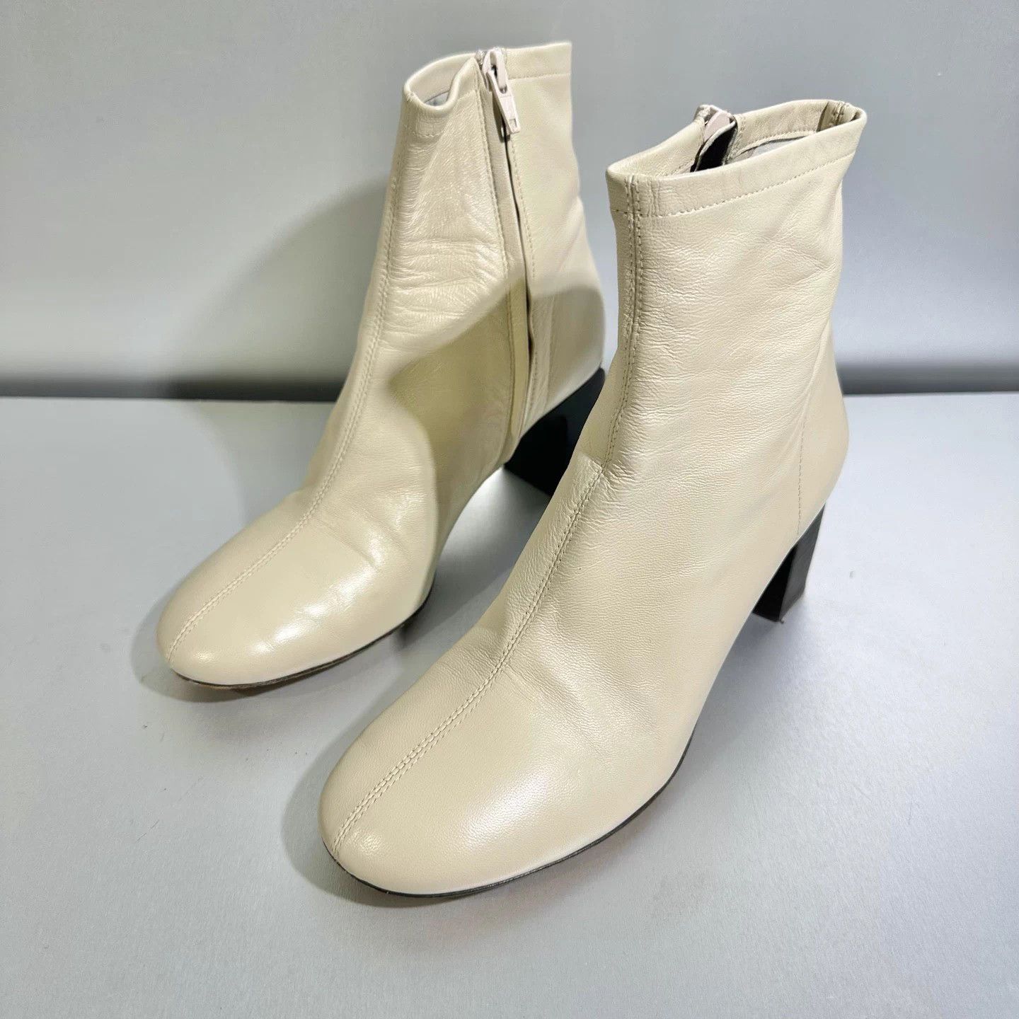 By Far By Far leather slip-on ankle boots 37 excellent Size US 6 / IT 36 - 1 Thumbnail